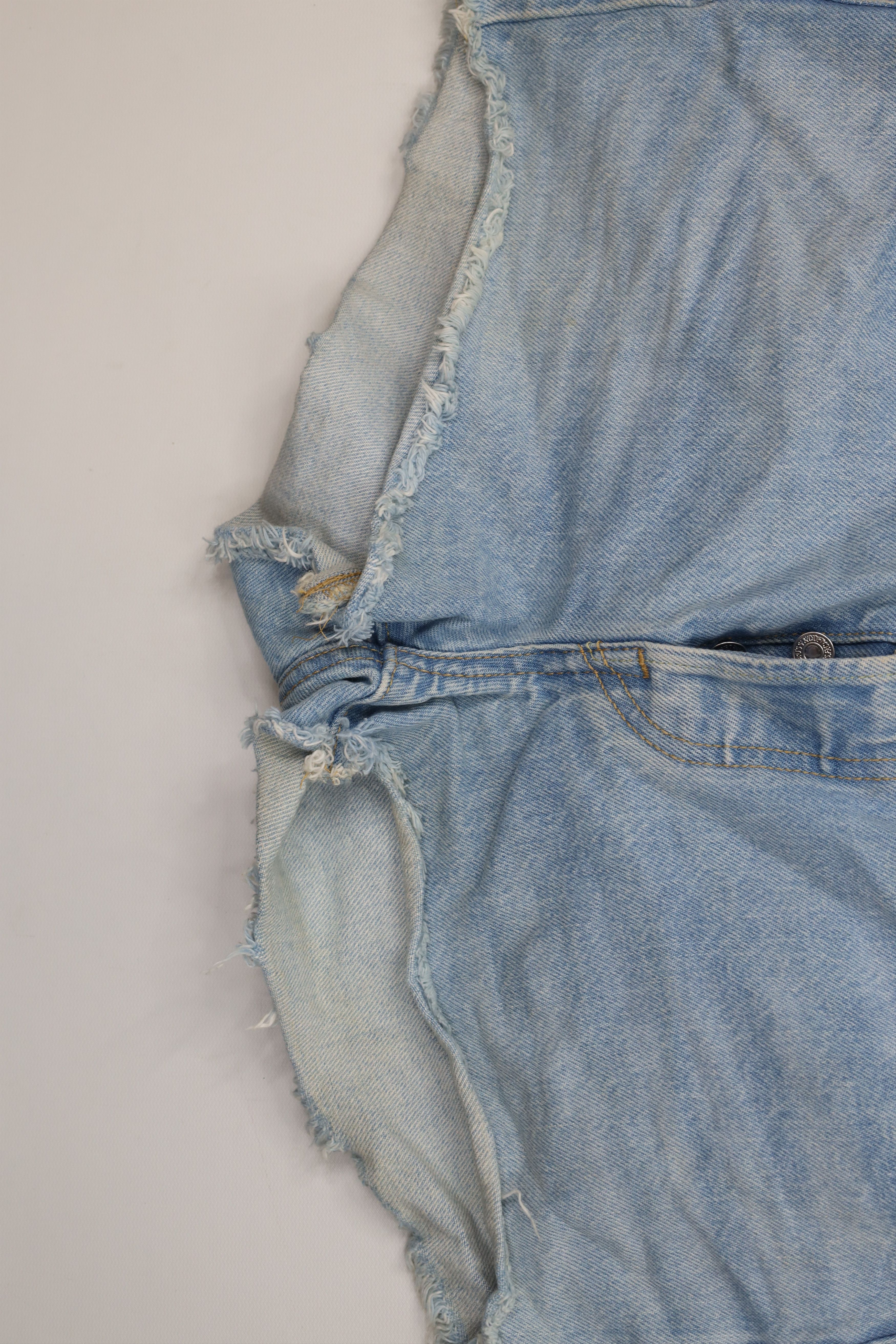 Levi's Vintage Y2K Levis 501xx Original Fit Button Fly Denim Shorts Size 27" / US 4 / IT 40 - 4 Thumbnail