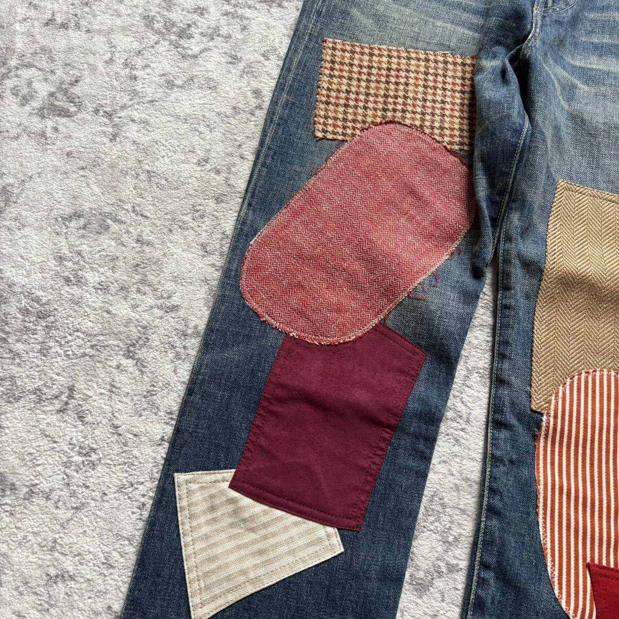 Junya Watanabe Junya Watanabe AD2015 Patchwork Selvedge Denim Jeans | S Size US 33 - 3 Thumbnail