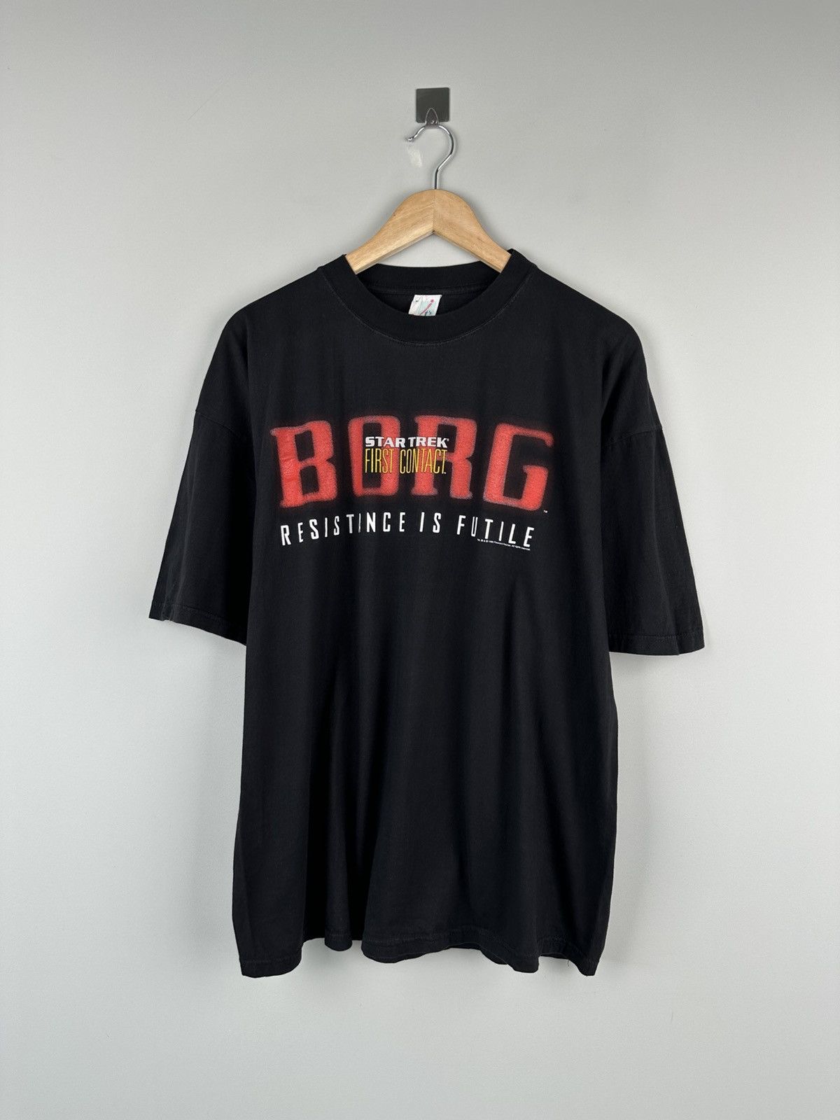 90s Vintage Star Trek Borg Resistance is Futile
