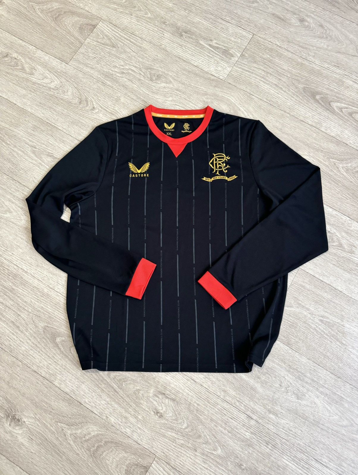 Castore 🔷Castore Glasgow Rangers Long sleeve Soccer jersey🔷 Size US XXL / EU 58 / 5 - 1 Thumbnail