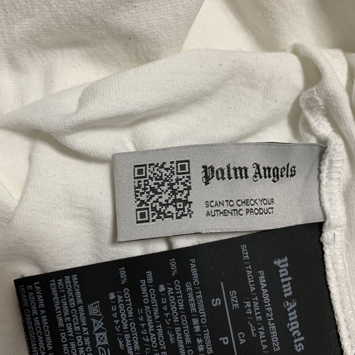 Palm Angels Palm Angels Small Kill The Bear White Tee Size US S / EU 44-46 / 1 - 7 Thumbnail