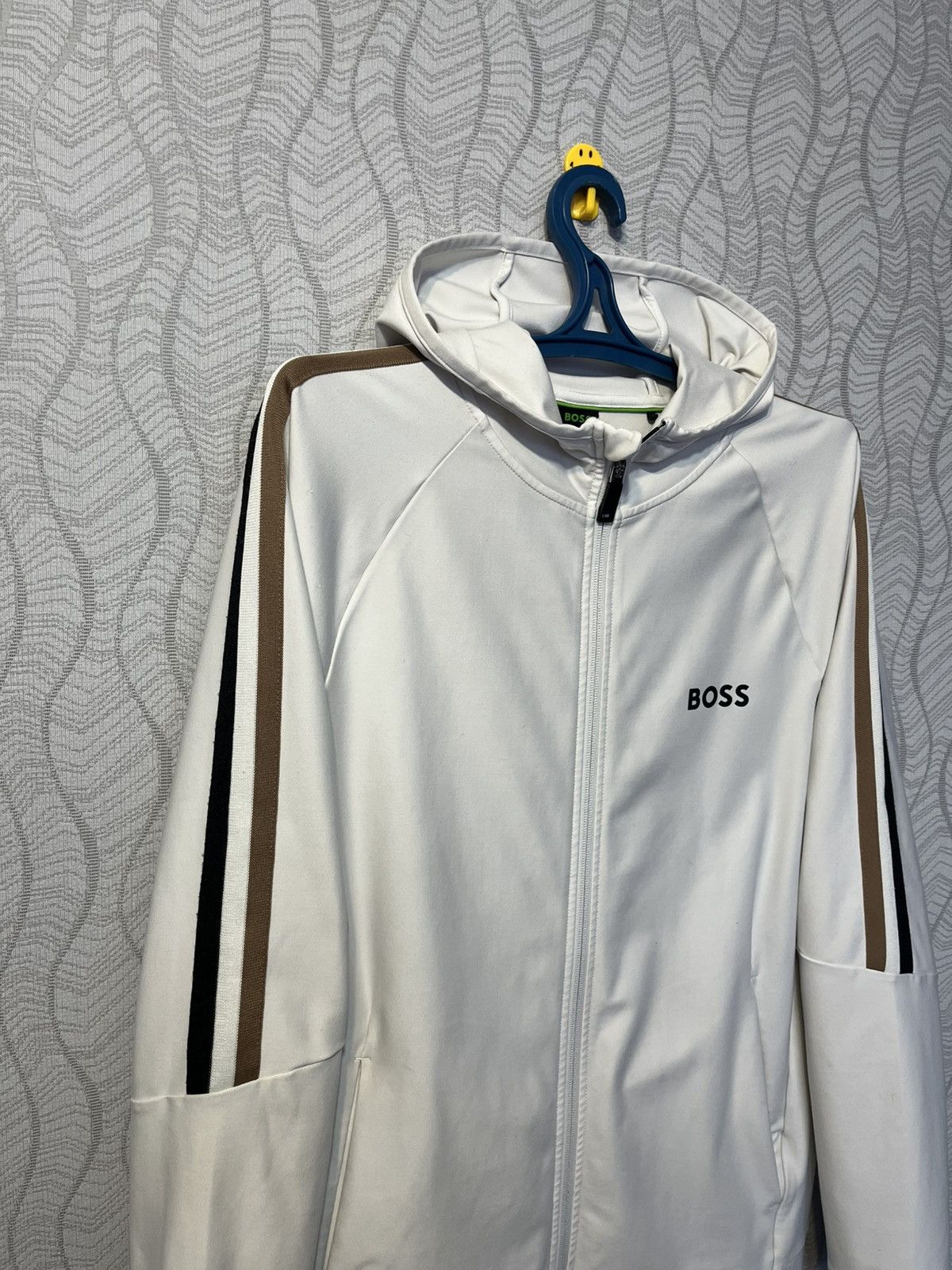 Hugo Boss BOSS x Matteo Berrettini Zip Hoodie Track Jacket Size L Size US L / EU 52-54 / 3 - 2 Thumbnail