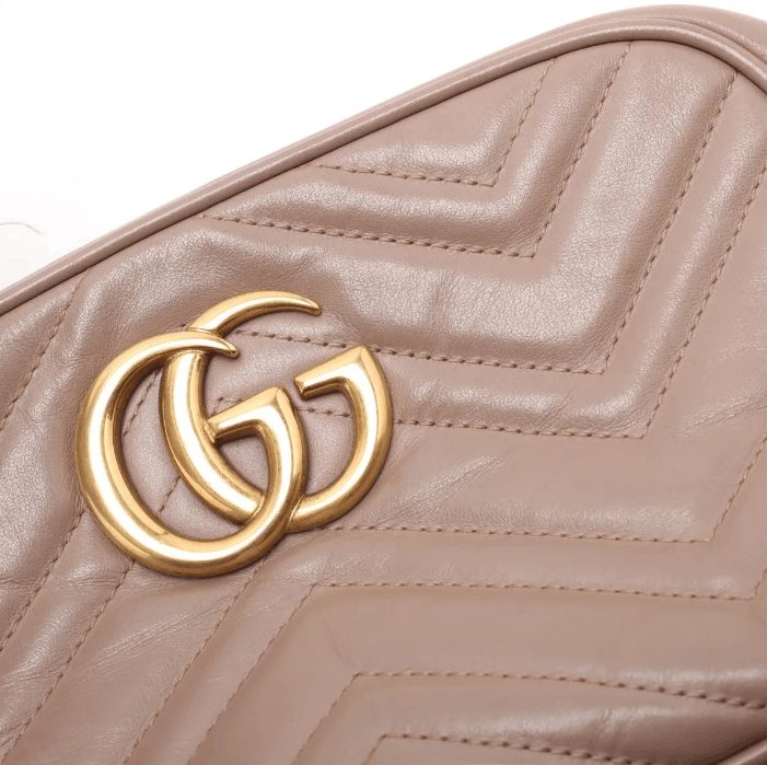 Gucci GG Marmont Chevron Leather Shoulder Bag Size ONE SIZE - 11 Thumbnail