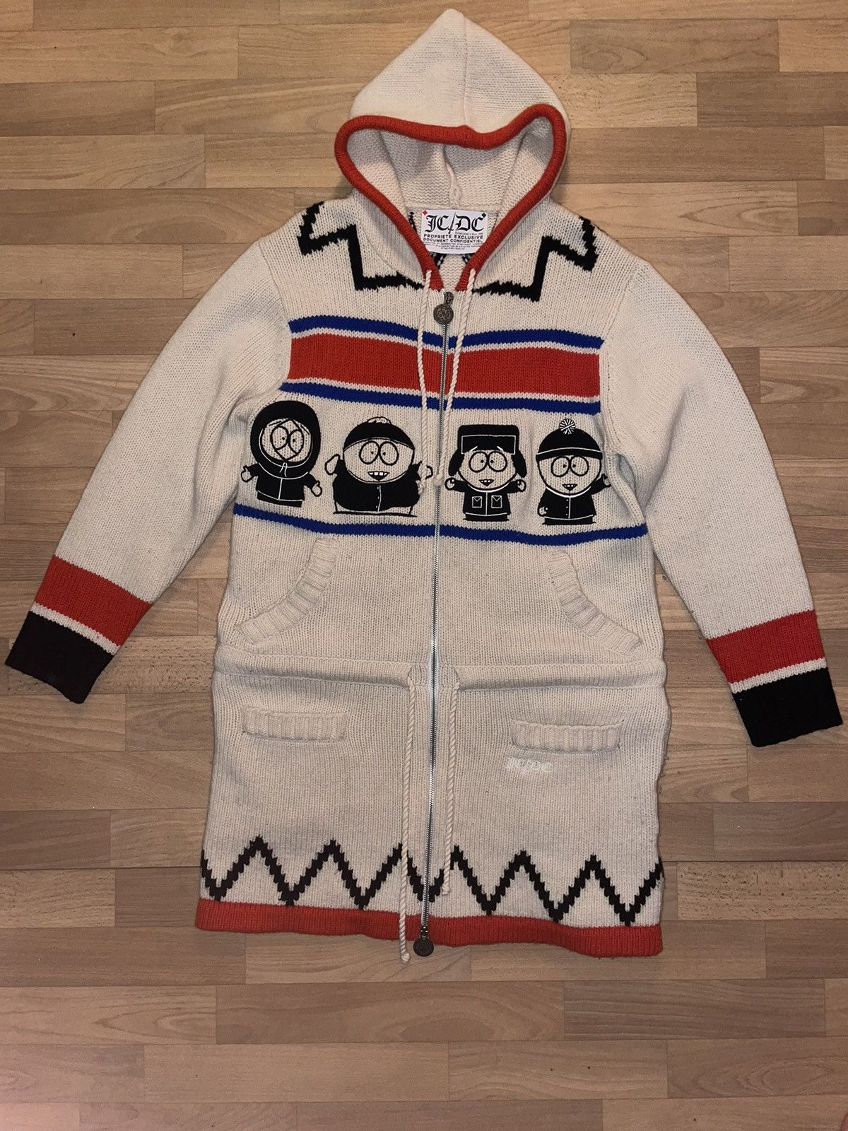 Veste South Park Sans Manches Imperméable Rouge - Marque JCDC Castelbaljac Taille 40 Pour Femme