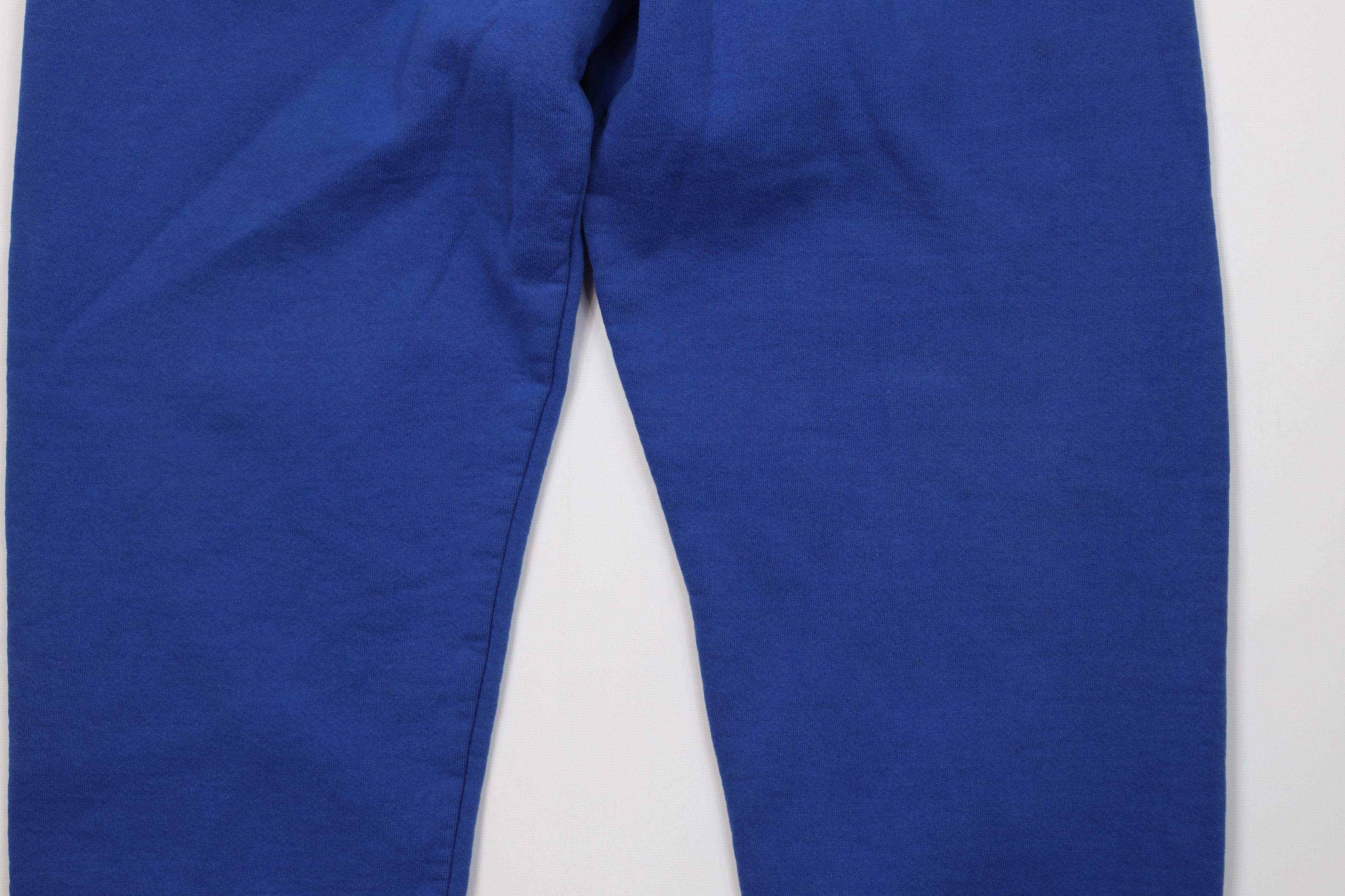 Vintage Vintage 90s Streetwear Sweatpants Joggers Royal Blue USA Size US 38 / EU 54 - 4 Thumbnail