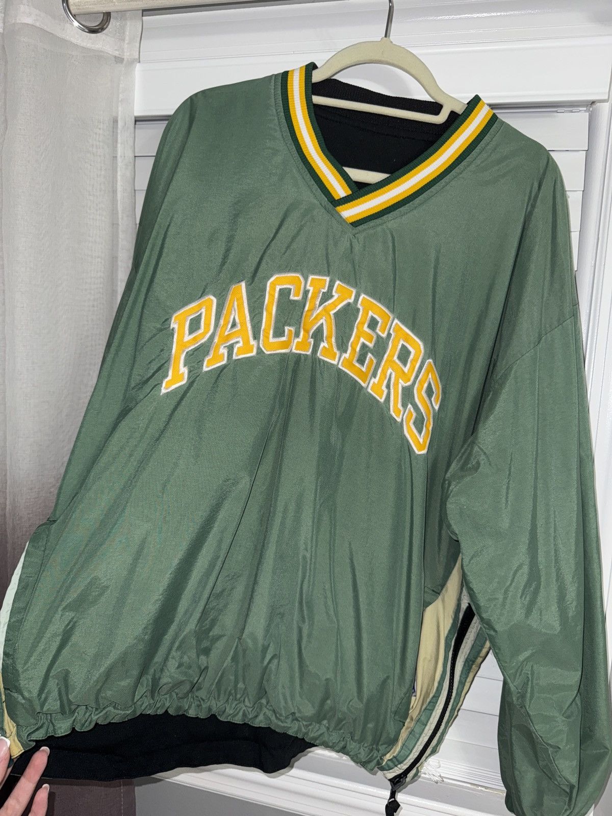 NFL × Vintage Green Bay Packers Vintage Jacket Size US L / EU 52-54 / 3 - 1 Thumbnail