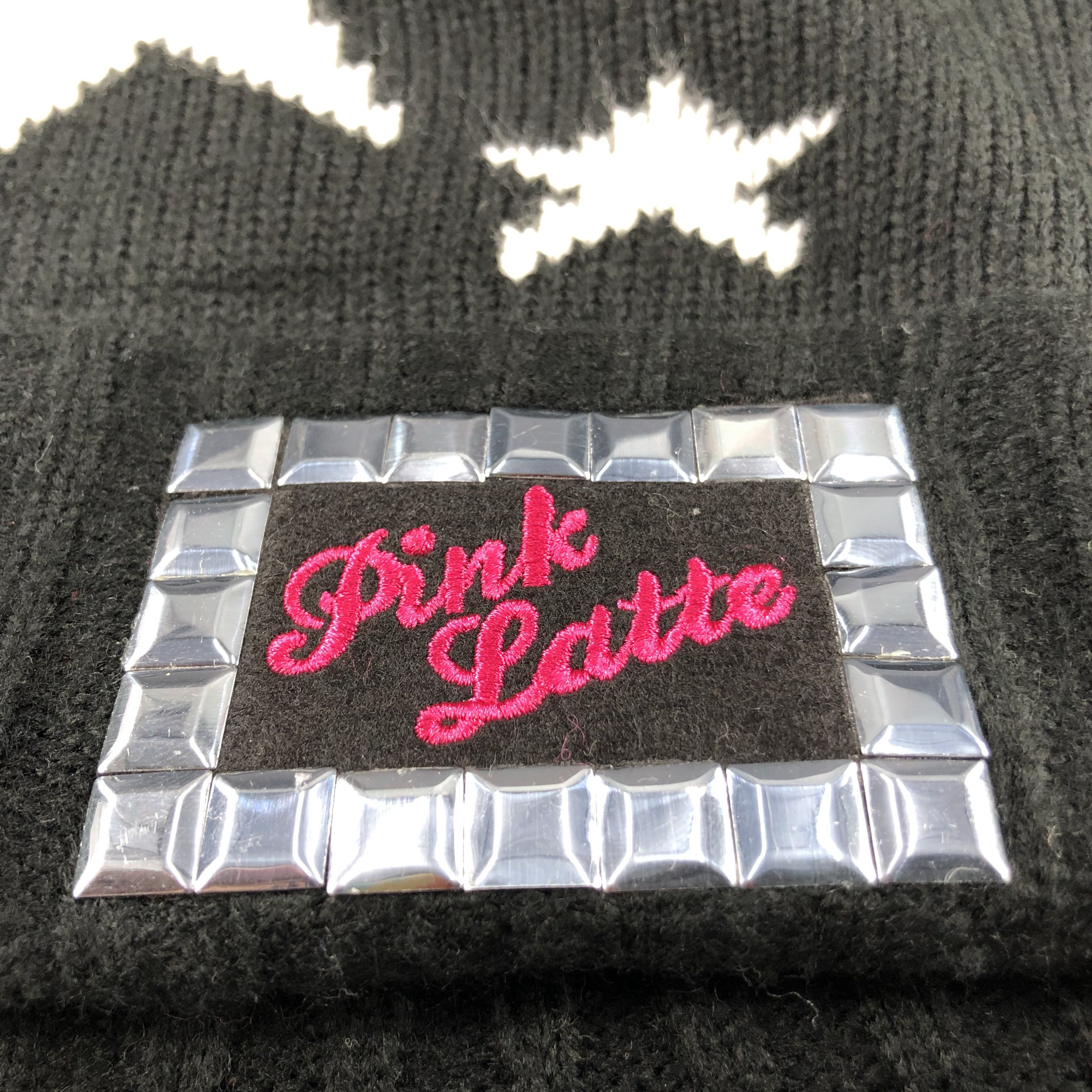 Vintage Unknown Pink Latte Bobble Beanie Snowcap Snow Hat B327 Size ONE SIZE - 4 Thumbnail