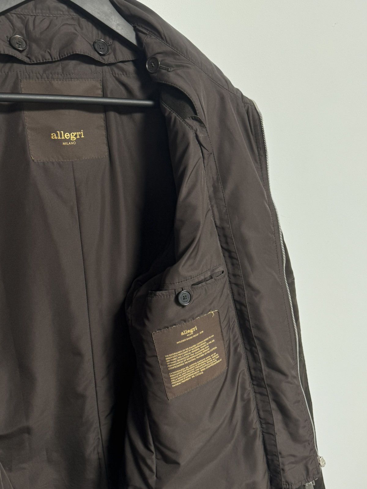Allegri Mens Allegri Cotton Coat Jacket With Lining Size US L / EU 52-54 / 3 - 25 Thumbnail