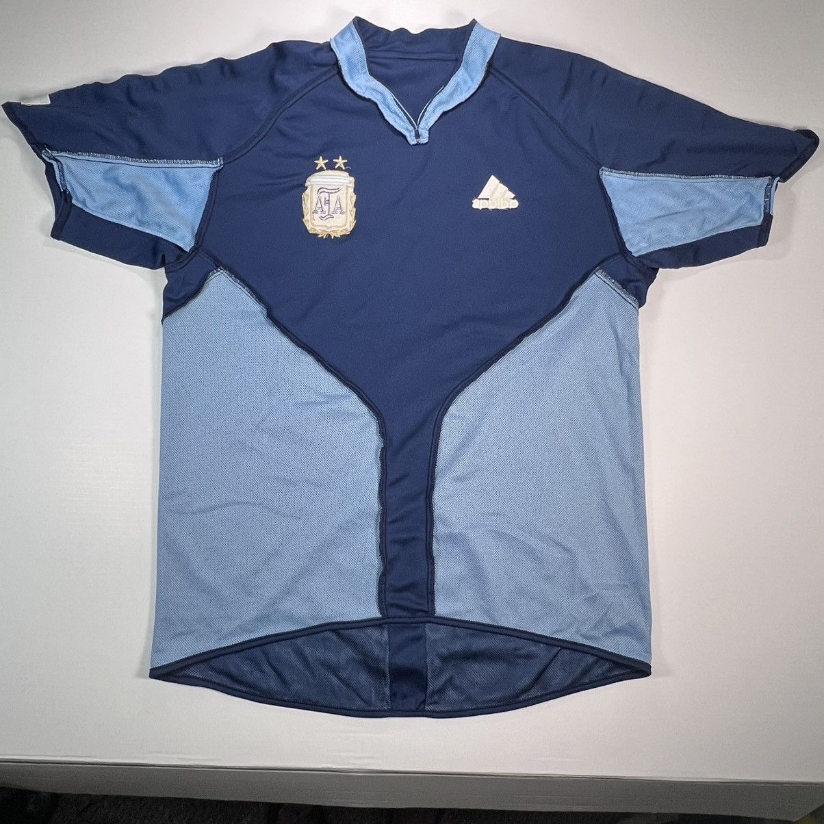 Adidas Adidas Argentina 2003 - 2005 away jersey soccer football Size US M / EU 48-50 / 2 - 7 Thumbnail