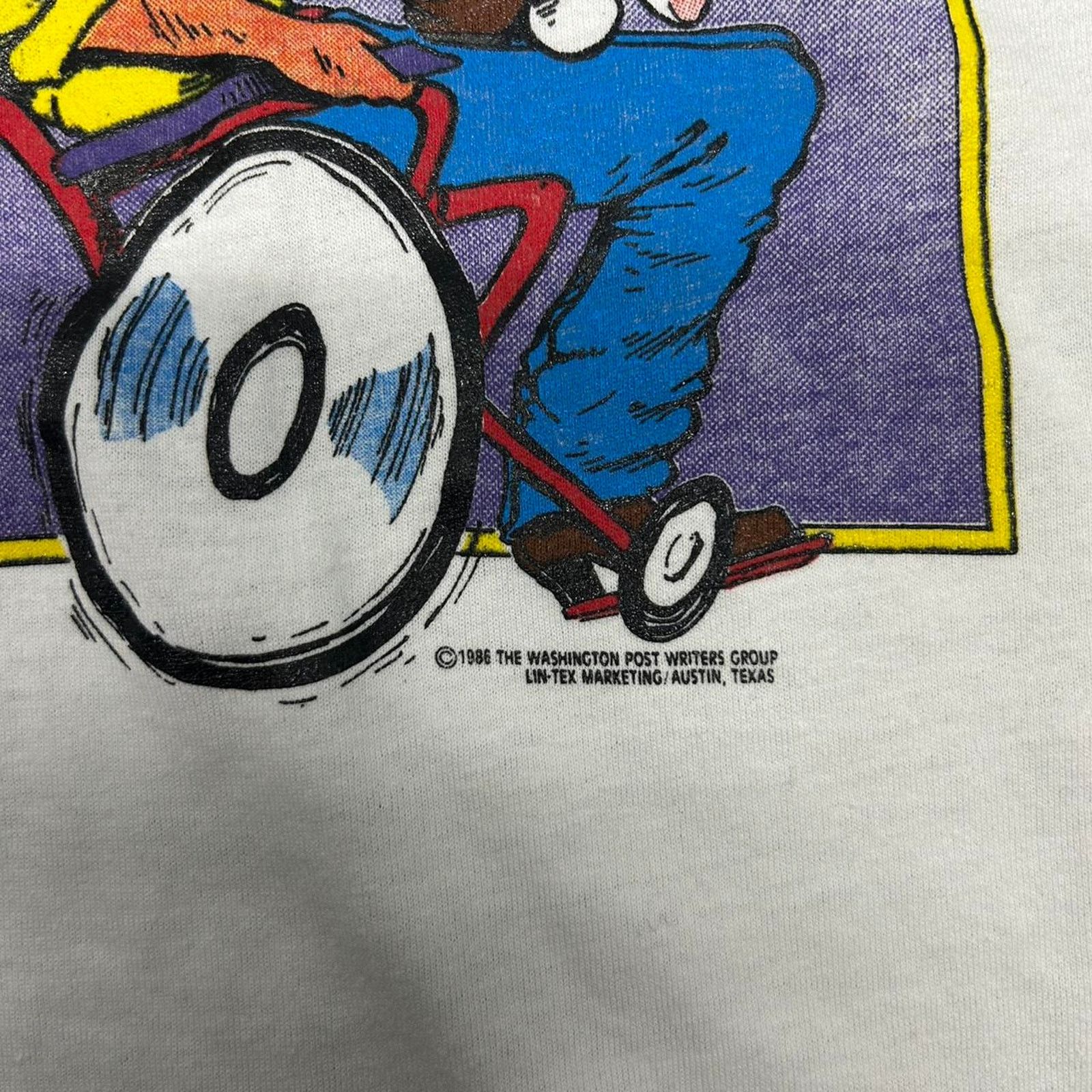 Other VTG 80s National Fifty-Fifty Ahead Warp Zillion comic tee Size US L / EU 52-54 / 3 - 3 Thumbnail