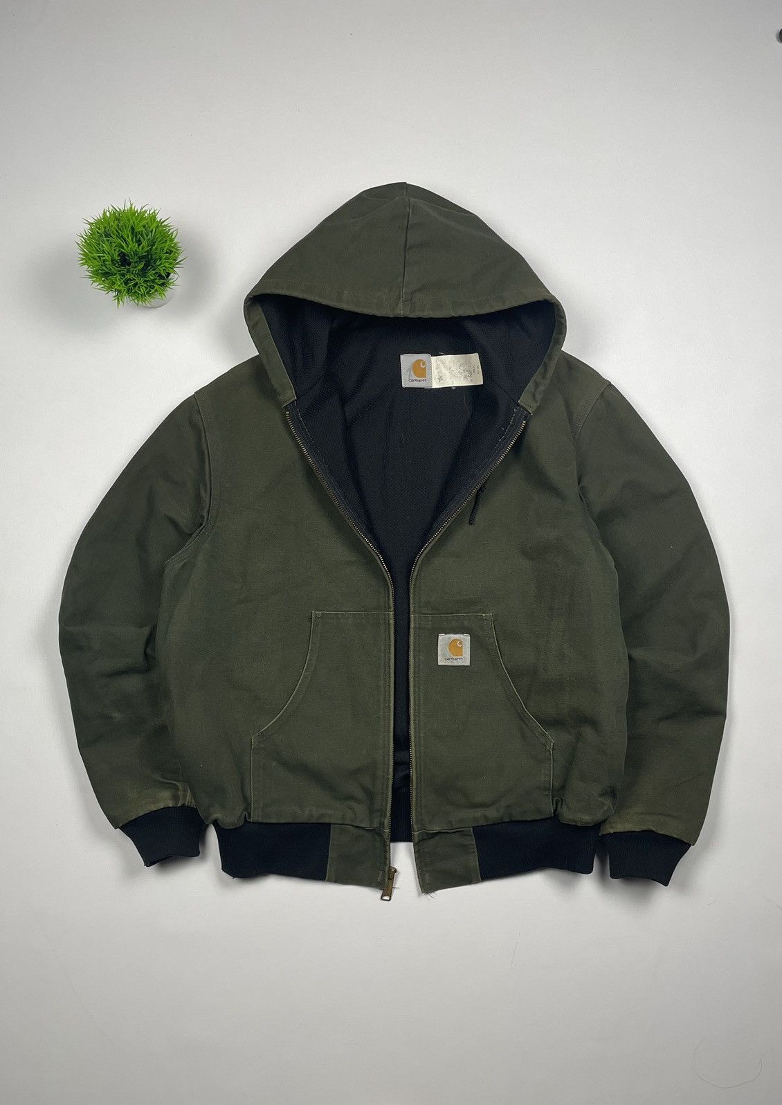 Carhartt × Vintage vintage 08' carhartt duck active jacket J130