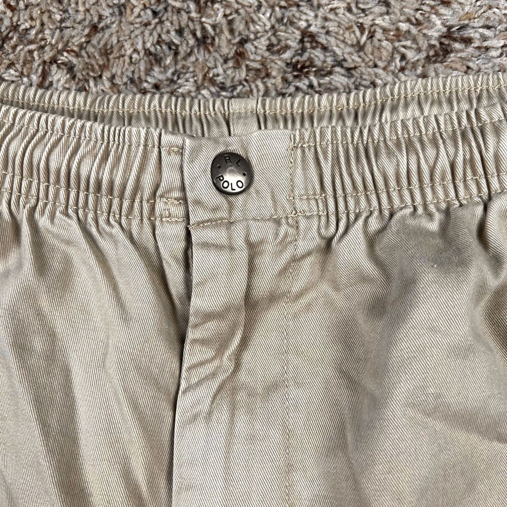 Polo Ralph Lauren Polo Ralph Lauren Chino Shorts Khaki Stretch Classic Fit XL Mens Green Pony Size US XL / EU 56 / 4 - 5 Thumbnail
