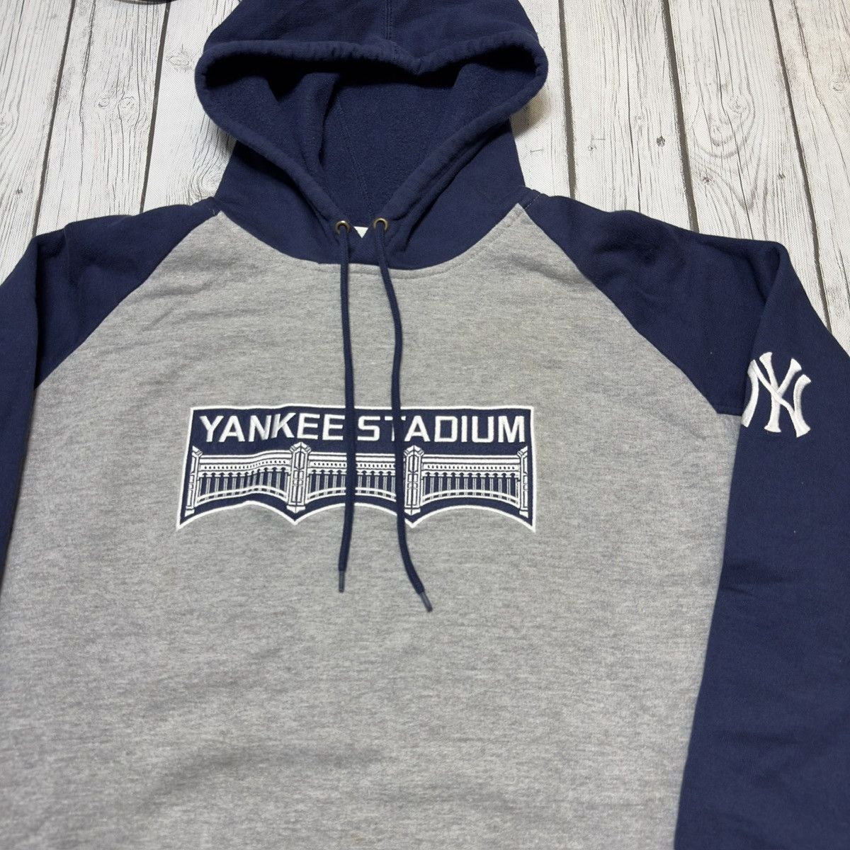 Lee × MLB × New York Yankees Yankee Stadium hoodie Size US XL / EU 56 / 4 - 3 Thumbnail