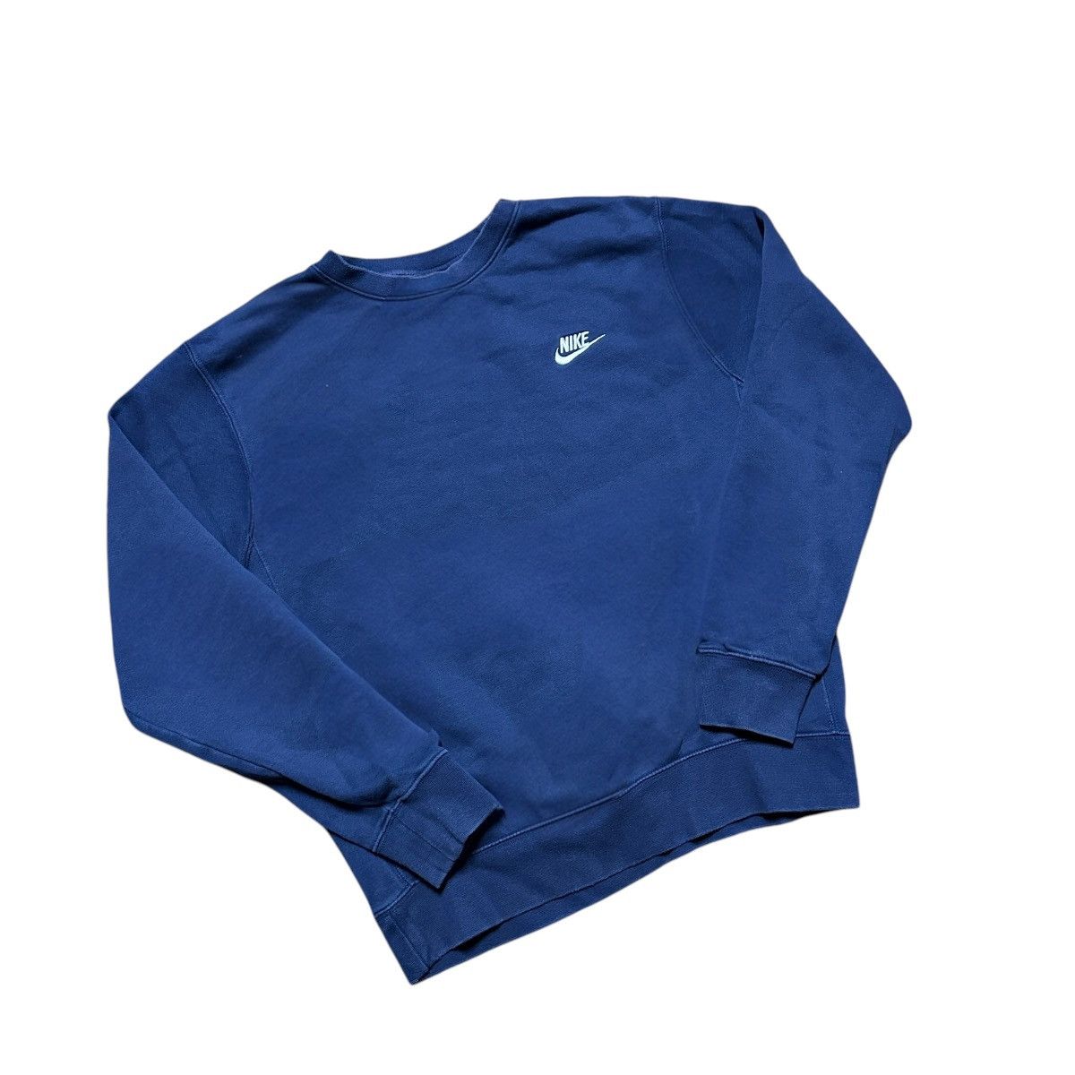 Nike Women’s Y2K Nike Micro Swoosh Blue Sweatshirt Size S / US 4 / IT 40 - 8 Thumbnail