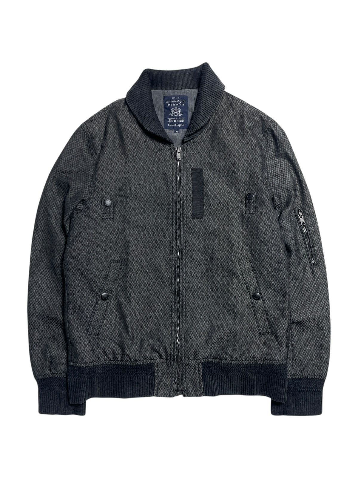 JUN MEN 2000’s Junmen - Flight Bomber Jacket Size US M / EU 48-50 / 2 - 2 Thumbnail