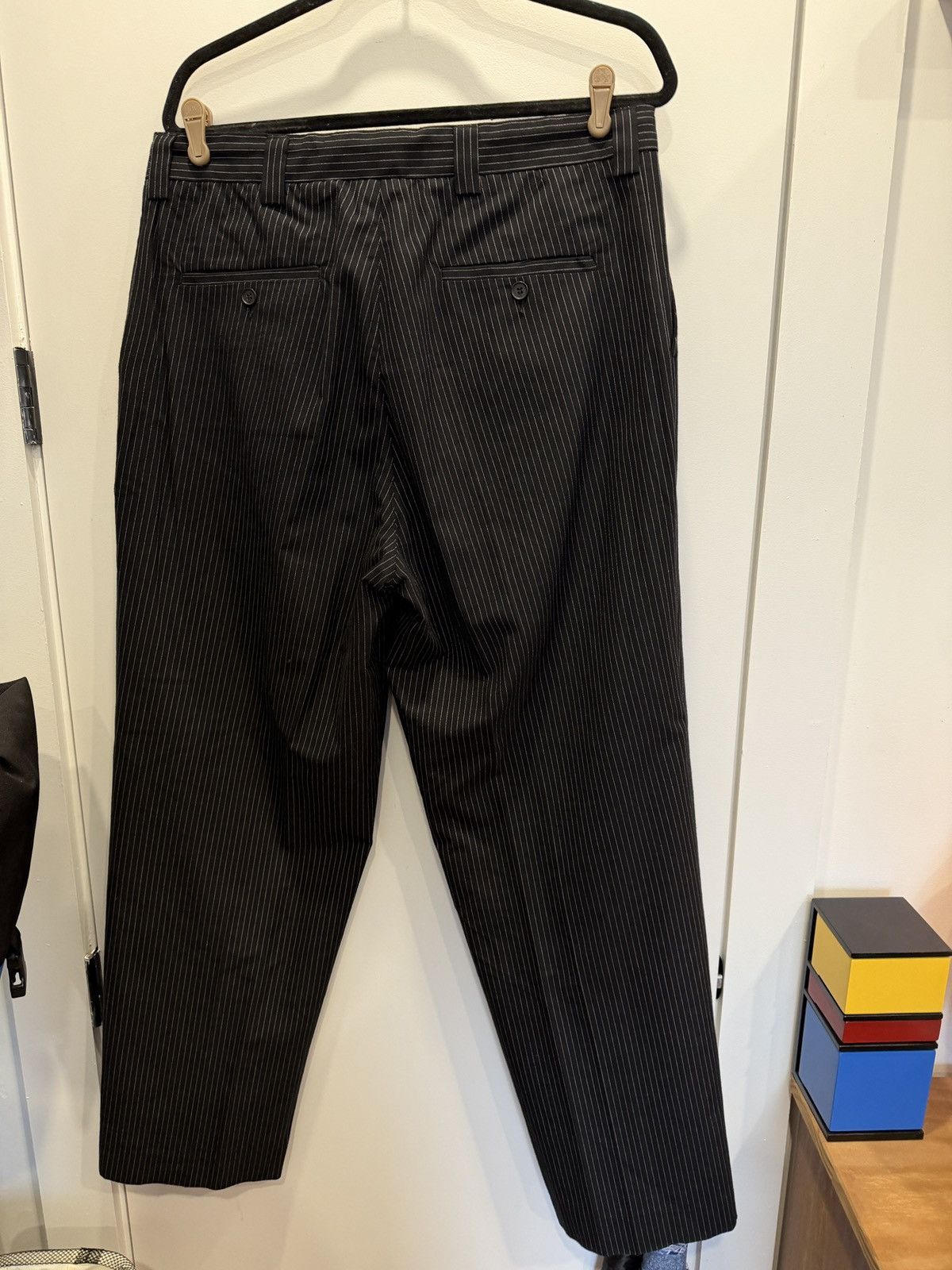 Mfpen Mfpen Classic Trousers Black Pinstripe Size US 36 / EU 52 - 3 Thumbnail