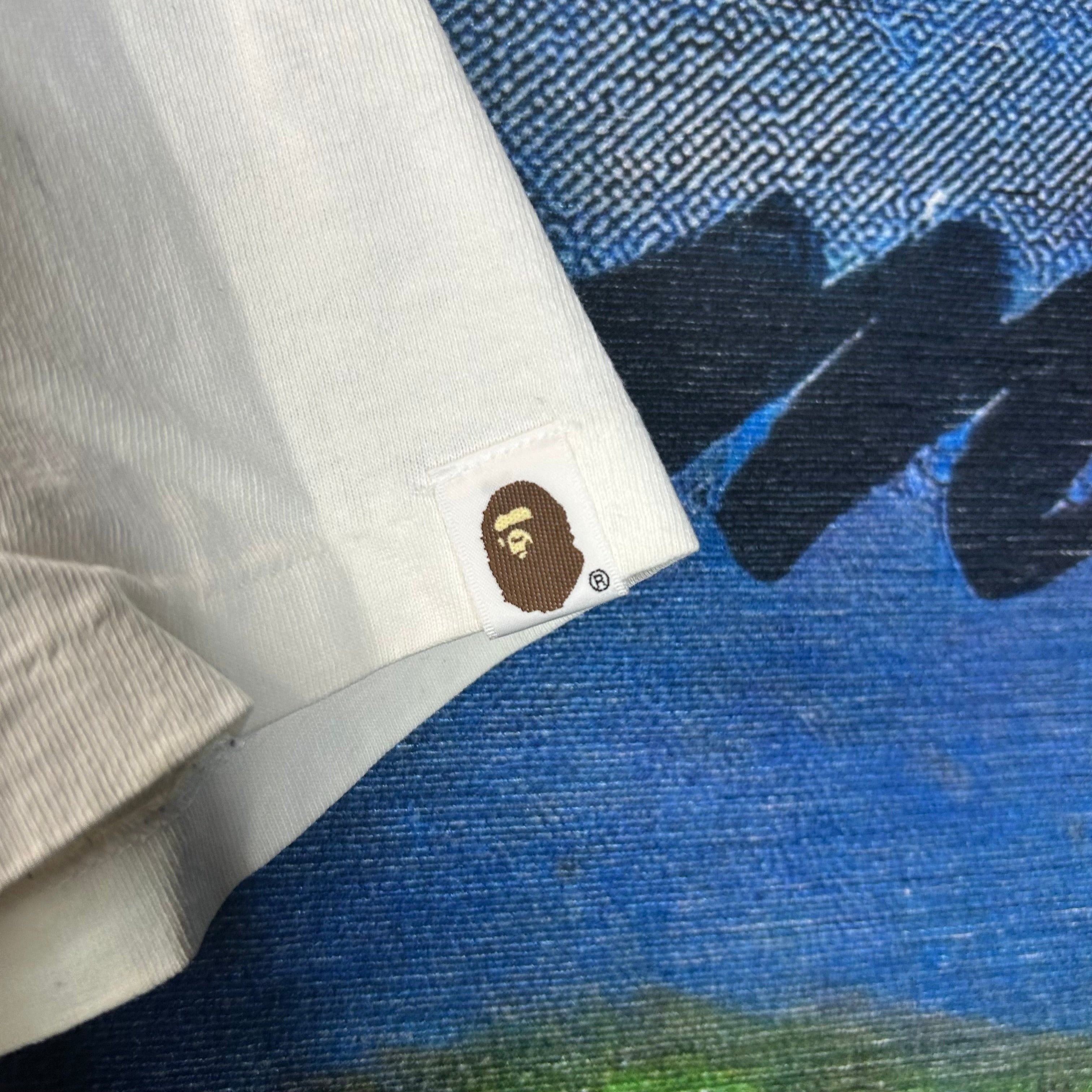Bape Bape Baby Milo ASNKA Peace Sign Tee Size Medium Size US M / EU 48-50 / 2 - 5 Thumbnail