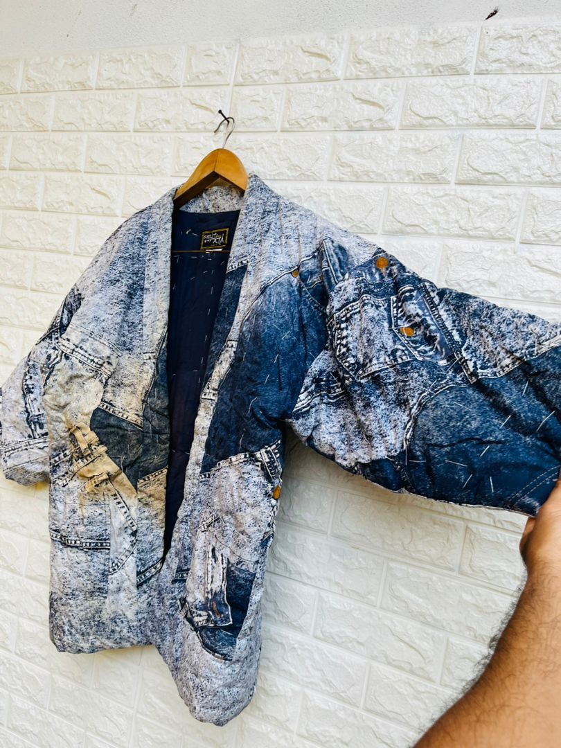 Japanese Brand × Vintage Vintage Old West Hip Hop Streetwear Fashion Style Kimono Size US L / EU 52-54 / 3 - 3 Thumbnail