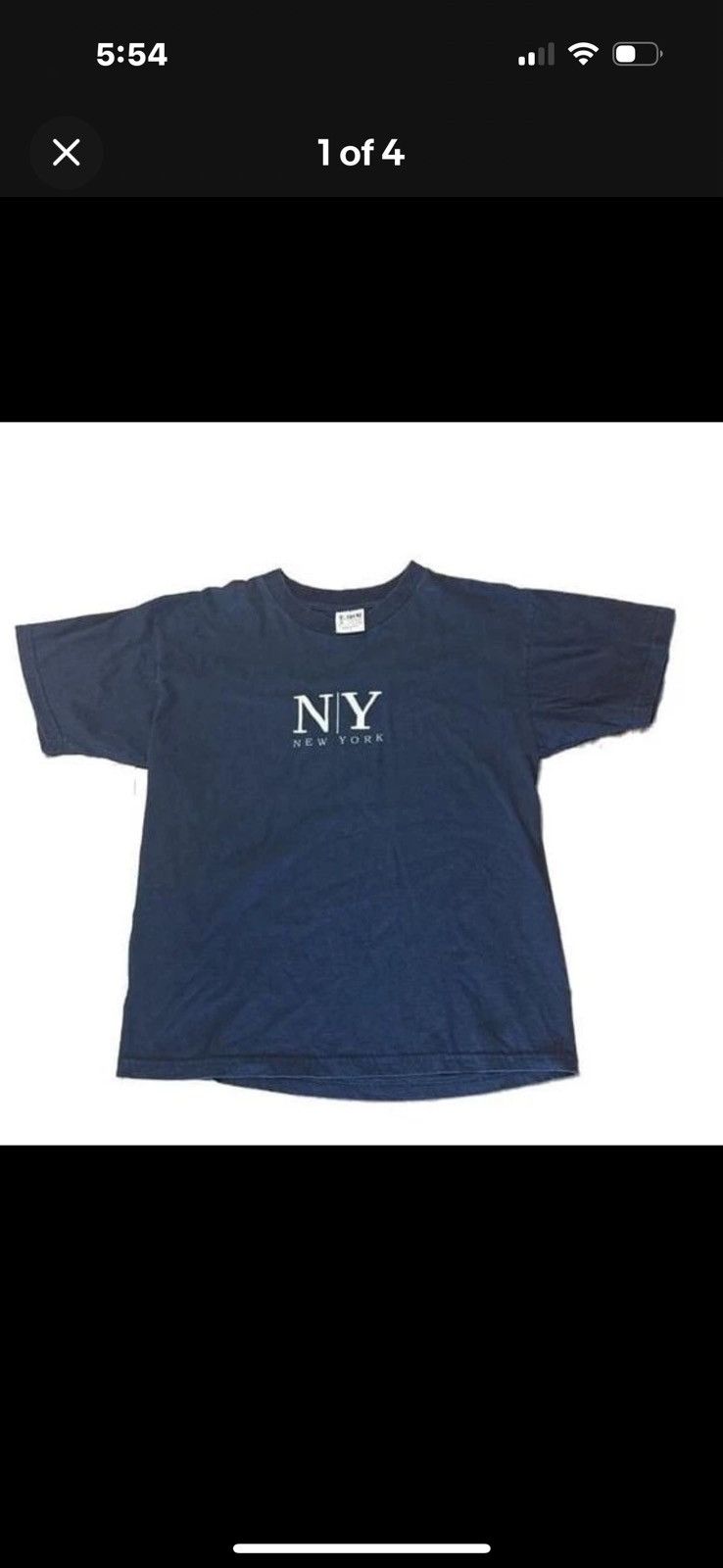 Other Vintage Extreme Zone NY t shirt size large Size US L / EU 52-54 / 3 - 4 Thumbnail