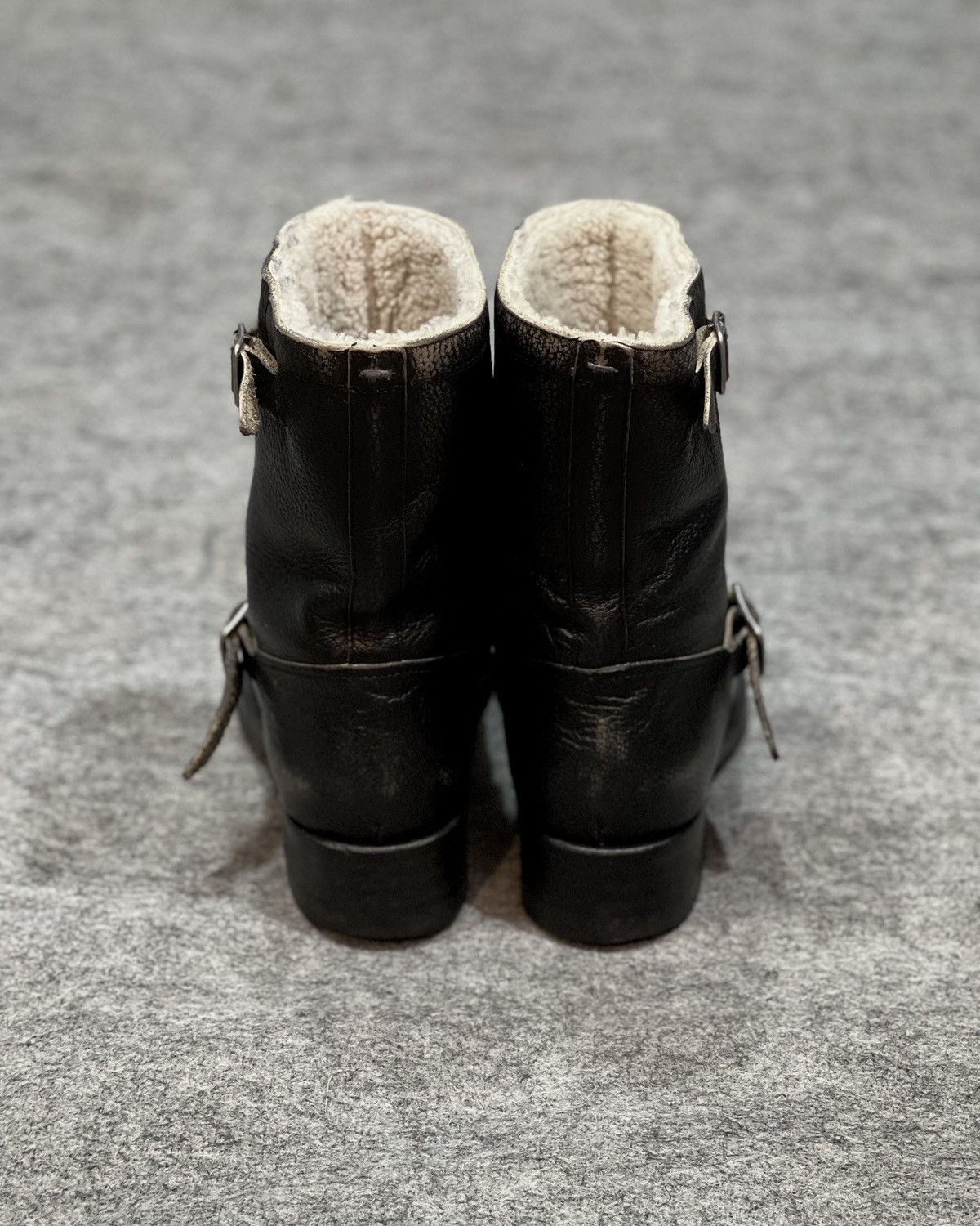 Maison Margiela Maison Margiela Shearing Lining Biker boot Size US 9.5 / EU 42-43 - 6 Thumbnail