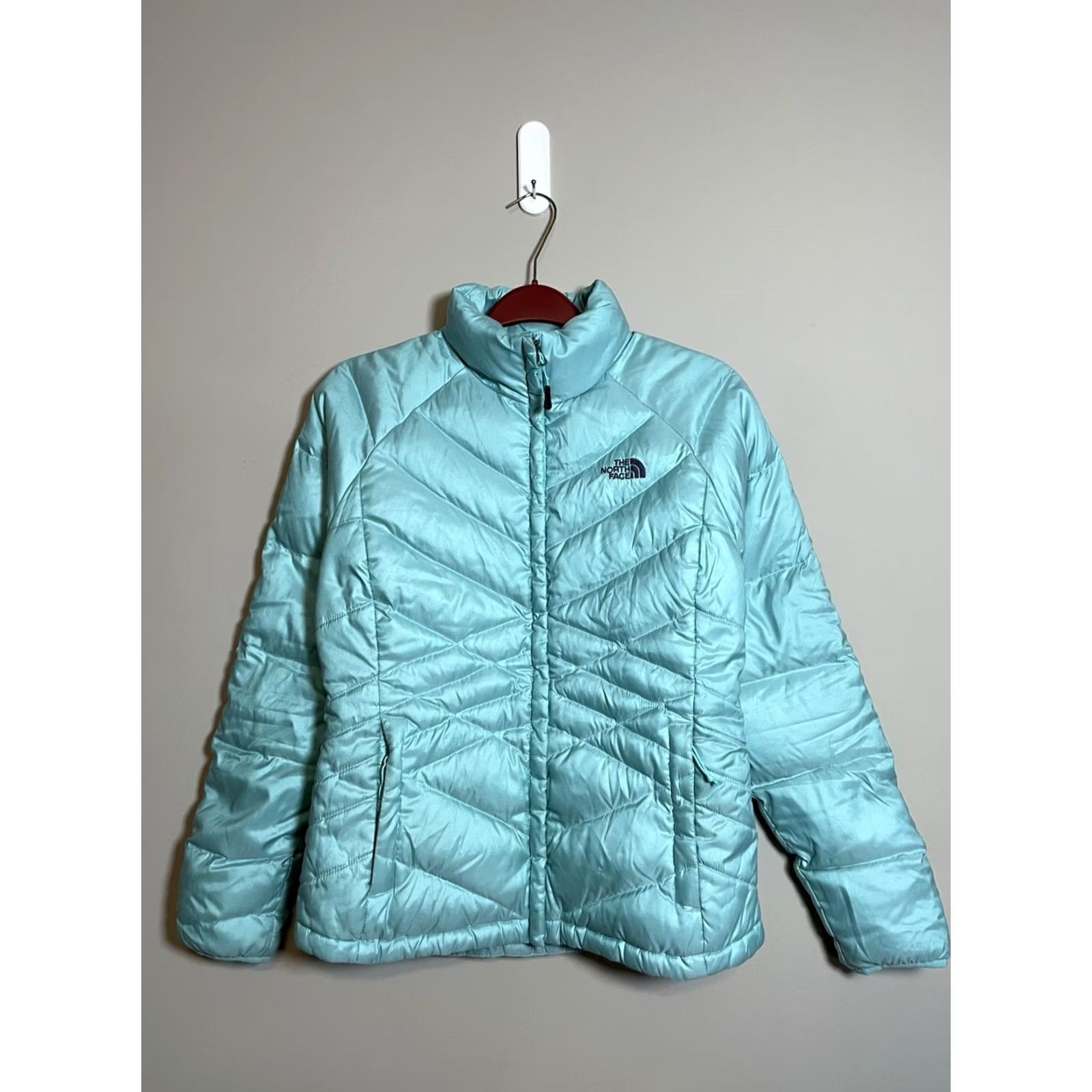 The North Face VINTAGE The North Face Goose Down 550 Light Blue Puffer Jacket Coat Women’s M Blue Puffer Jacket The North Face Mens Womens Boys Girls Size M / US 6-8 / IT 42-44 - 2 Thumbnail