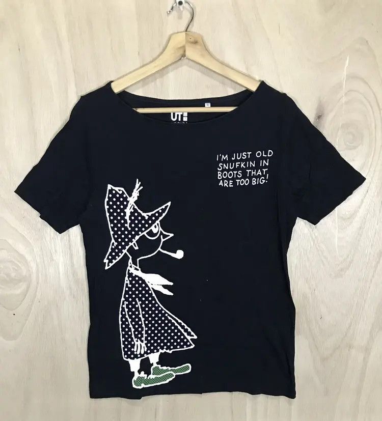 Cartoon Network × Uniqlo Uniqlo x The Moomins Tshirts Size L / US 10 / IT 46 - 1 Thumbnail