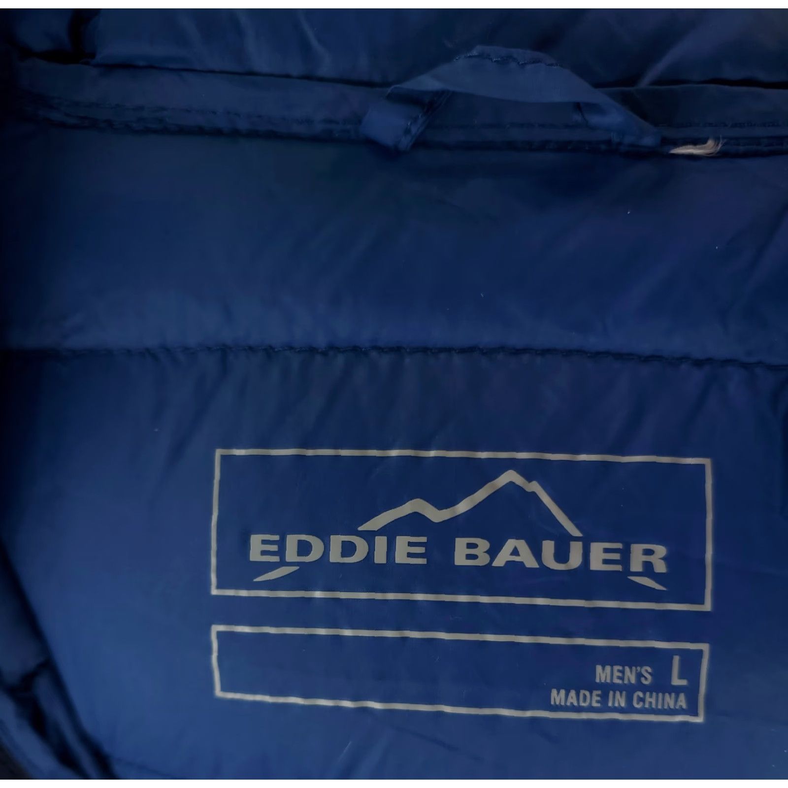 Eddie Bauer Eddie Bauer EB650 Full Zip Hooded Jacket Blue Down Puffer Mens L Size US L / EU 52-54 / 3 - 7 Thumbnail