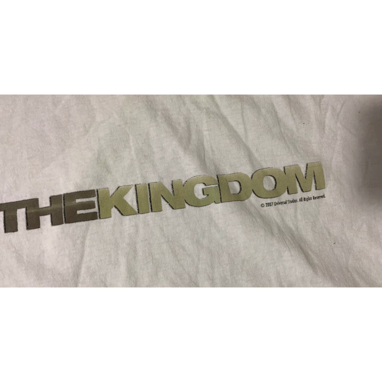 Hanes The Kingdom Movie Mens XL Extra Large Jamie Foxx T Shirt Size US XL / EU 56 / 4 - 2 Thumbnail
