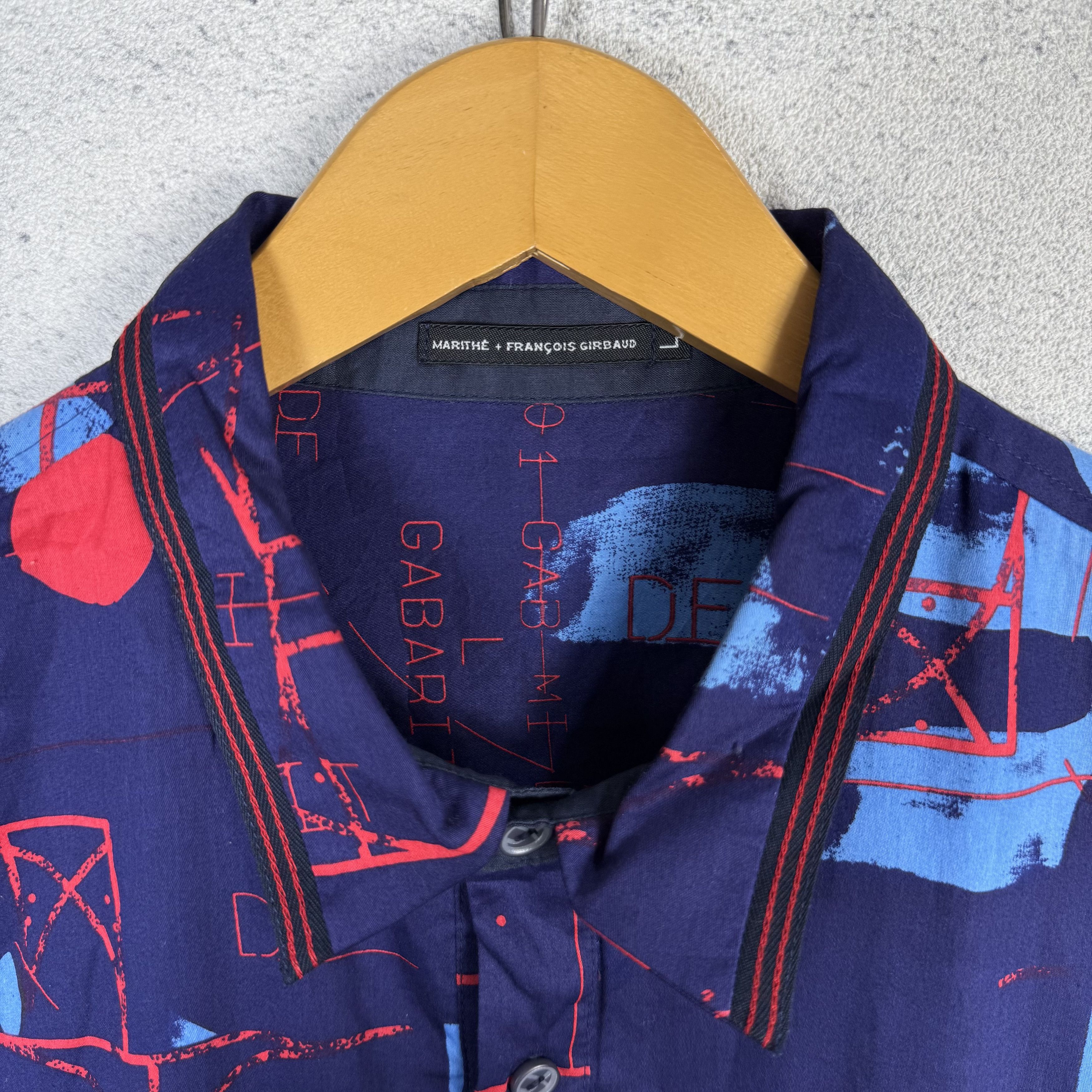 Marithe + Francois Girbaud Marithe Francois Girbaud Shirt Size US L / EU 52-54 / 3 - 6 Thumbnail