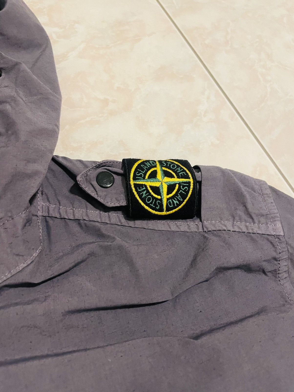 Stone Island Stone Island Micro Reps Primaloft Jacket –Grey/Purple Size L Size US L / EU 52-54 / 3 - 2 Thumbnail