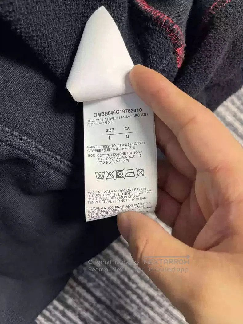 Undercover OFF-WHITE x Undercover two-sided skeleton hoodie. Size US L / EU 52-54 / 3 - 7 Thumbnail