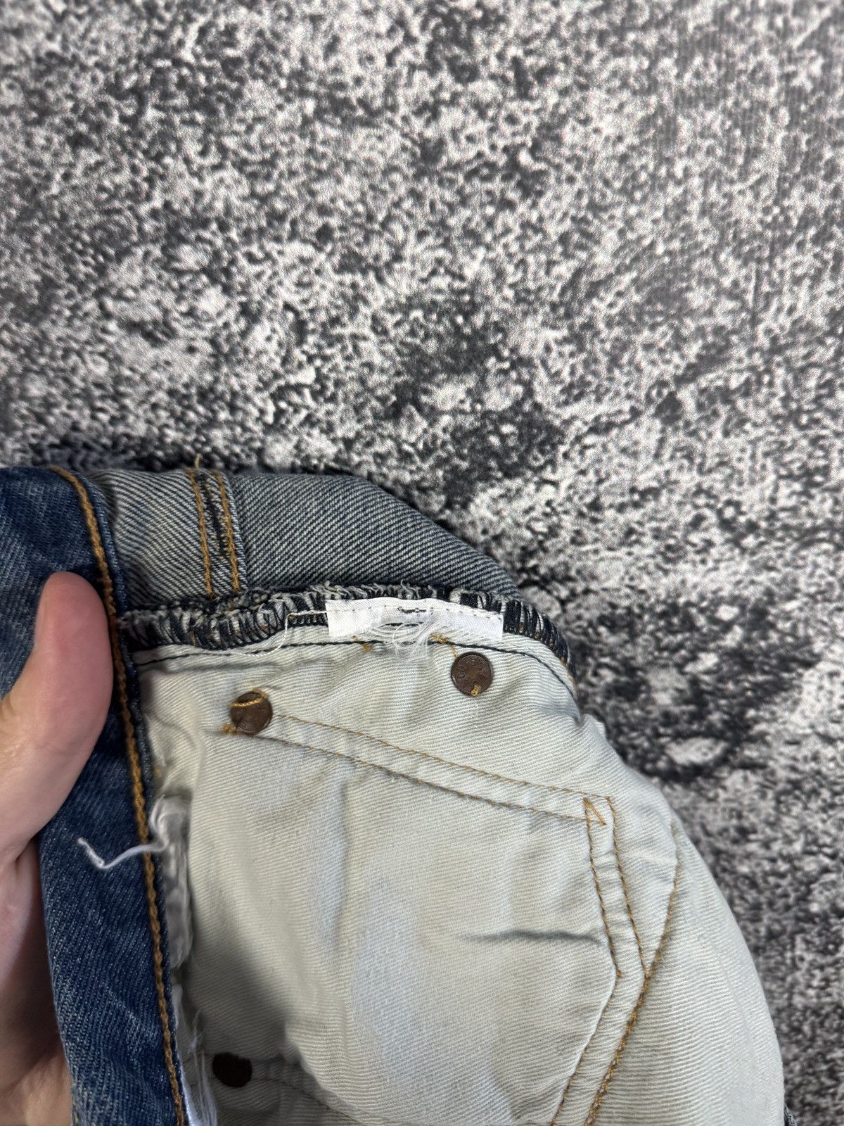 Levi's Men’s Levi’s 501 Denim Straight Jeans Pants Size W32 L30 Size US 32 / EU 48 - 11 Thumbnail