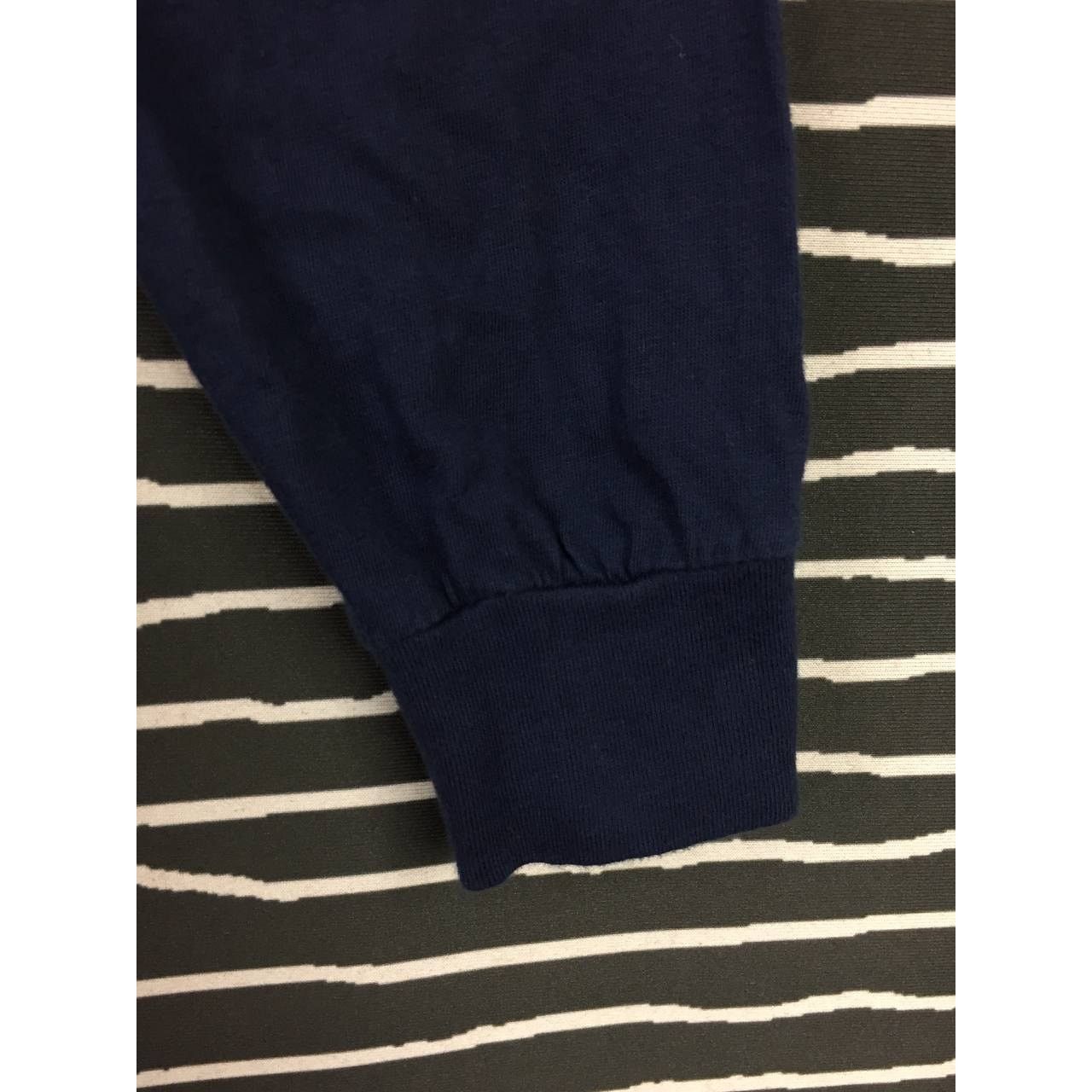 Armani × Giorgio Armani × Vintage Vtg Giorgio Armani Jeans Made In Italy Longsleeve Tee Size US S / EU 44-46 / 1 - 11 Thumbnail