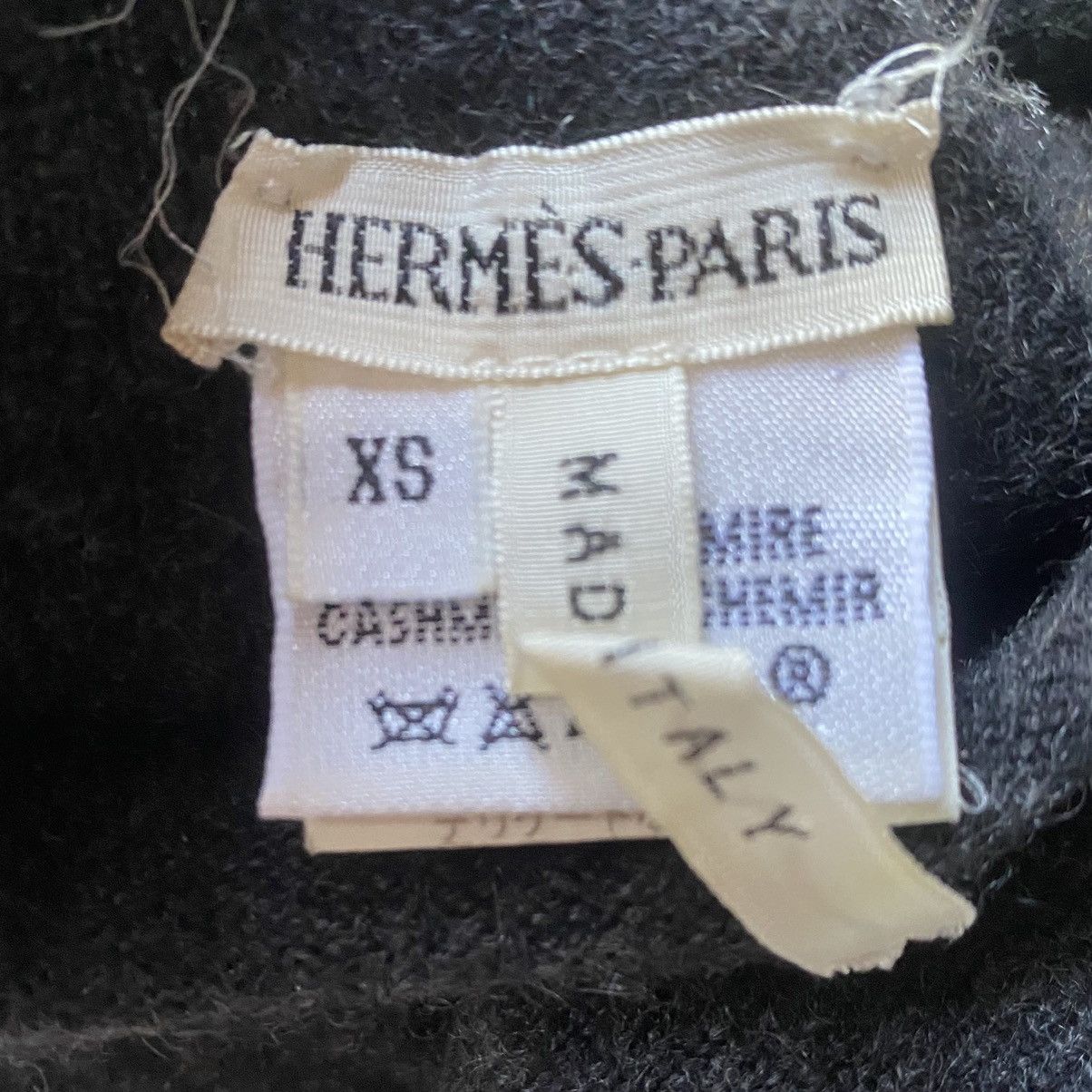Hermes 2000’s Hermes By Margiela Mock Neck Cashmere Sweater Size XS / US 0-2 / IT 36-38 - 7 Thumbnail