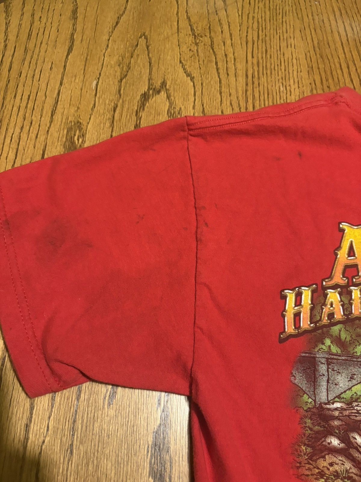 Harley Davidson 2004 Red Harley Davidson Tee M Size US M / EU 48-50 / 2 - 7 Thumbnail