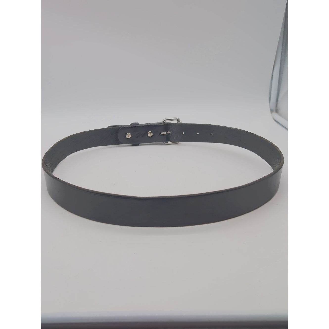 Other Hank's Belts 100 Year Sz 40 Classic Black Leather Men's Bel Size 40 - 3 Thumbnail