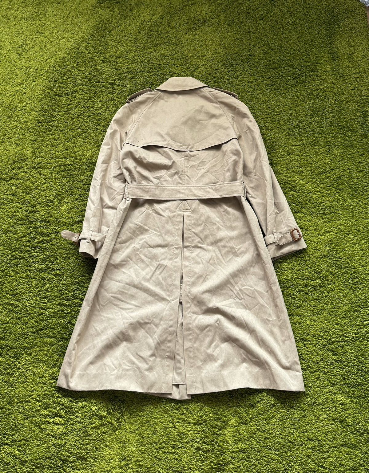 Burberry's 90s vintage iconic nova check trench coat jacket