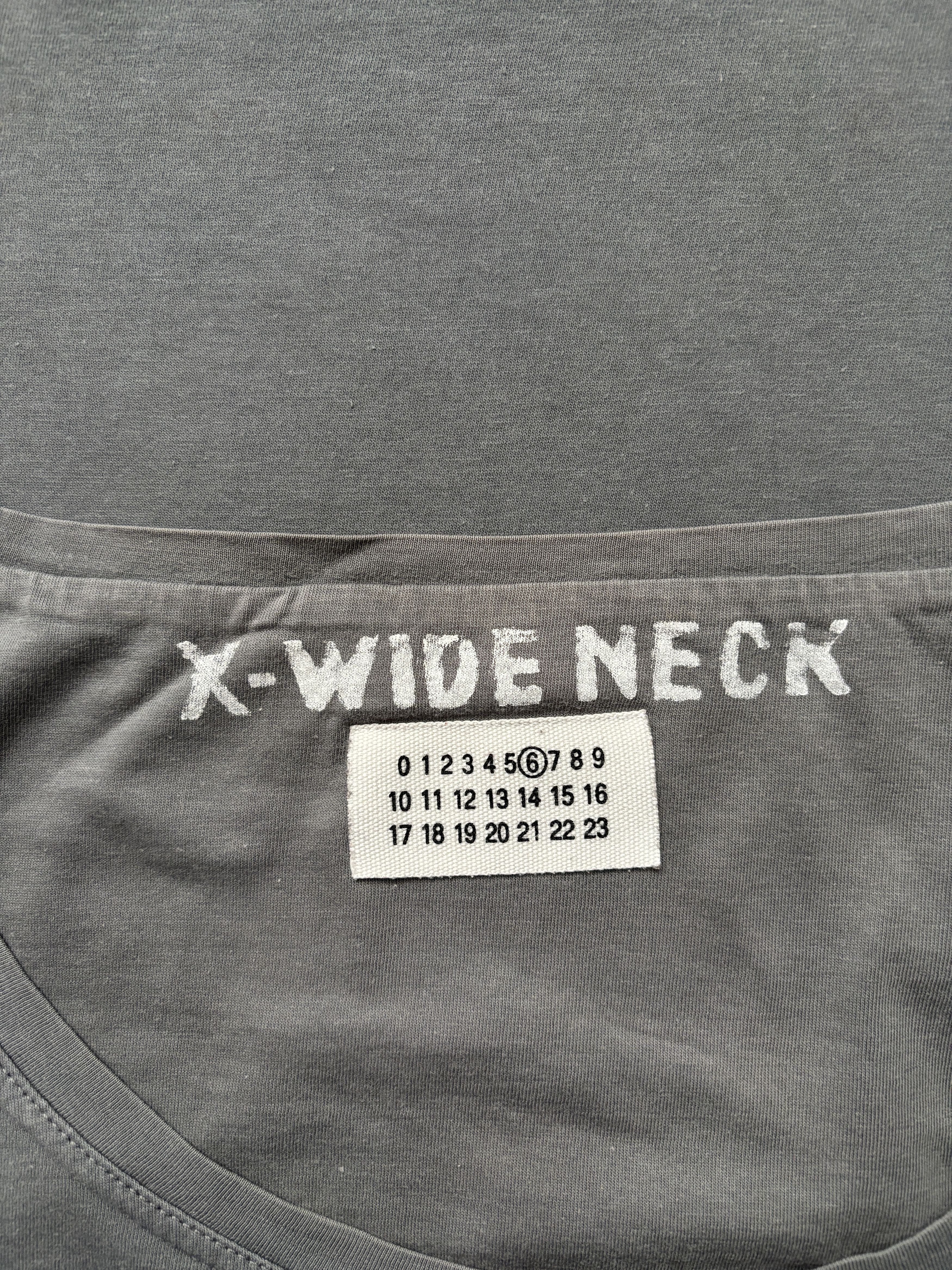 Maison Margiela ⚡️QUICK SALE⚡️1990's Margiela Miss Deanna Wide Neck T-Shirt Size M / US 6-8 / IT 42-44 - 3 Thumbnail