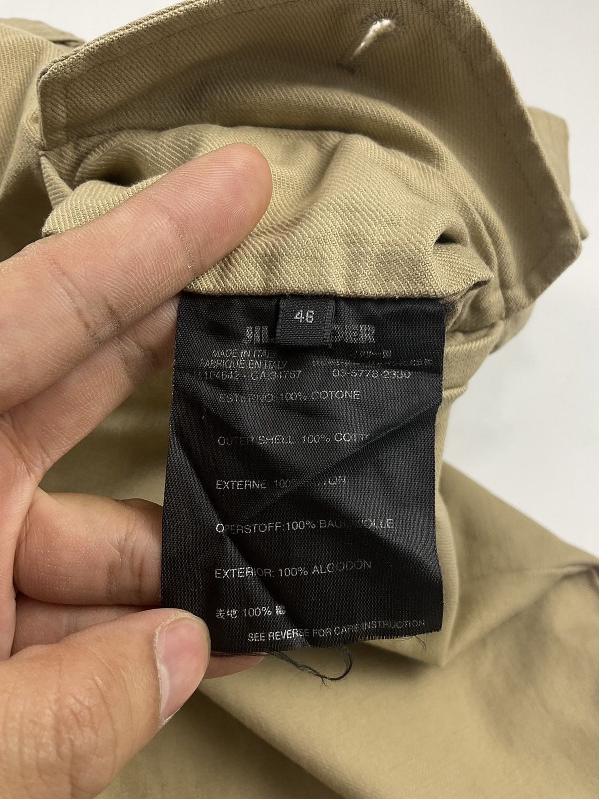 Jil Sander Jil Sander x Raf Simons Cotton Trouser Size US 30 / EU 46 - 8 Thumbnail