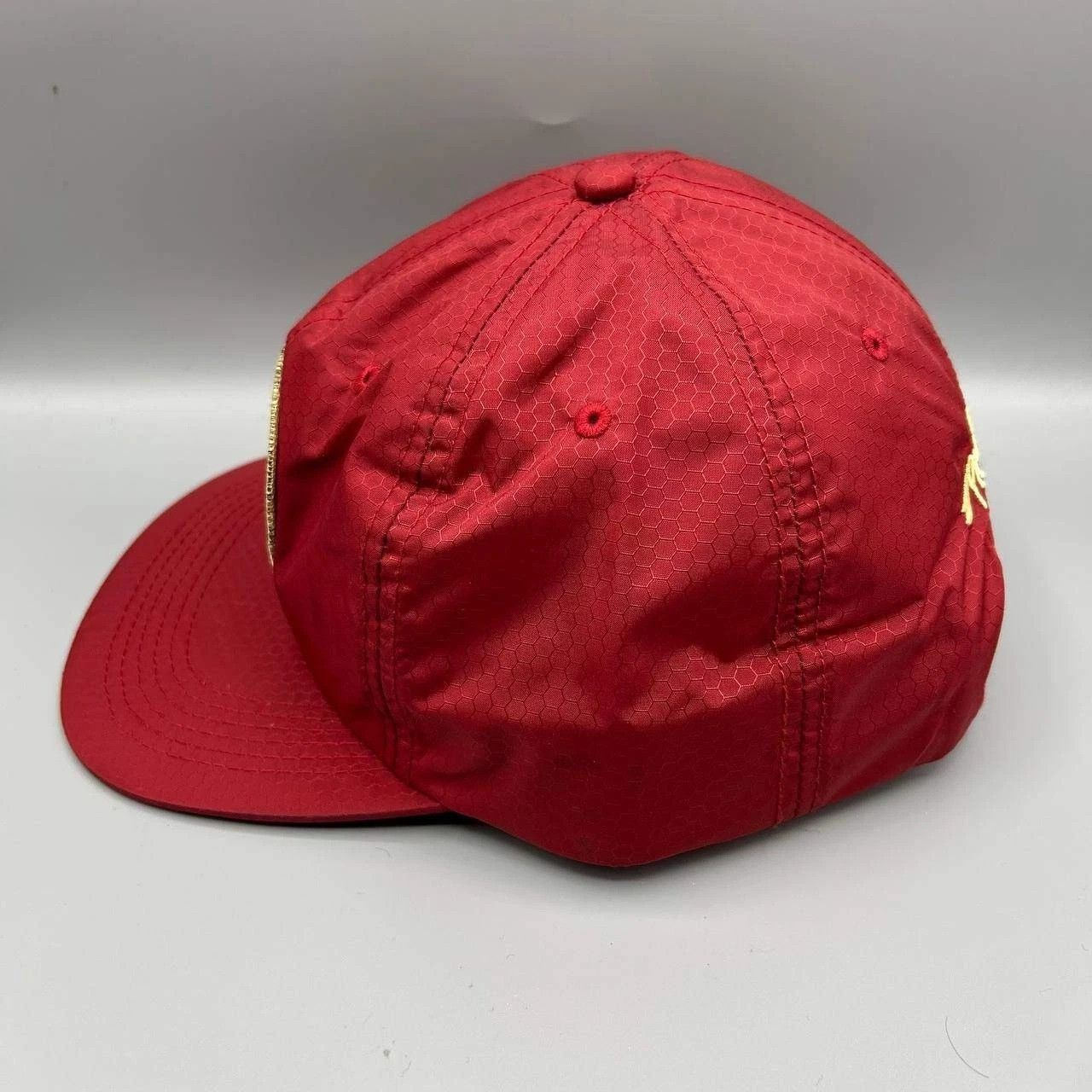 Pink Dolphin Pink Dolphin Ocean Academy Hat Men Red Embroidered Snap Back Size ONE SIZE - 6 Thumbnail