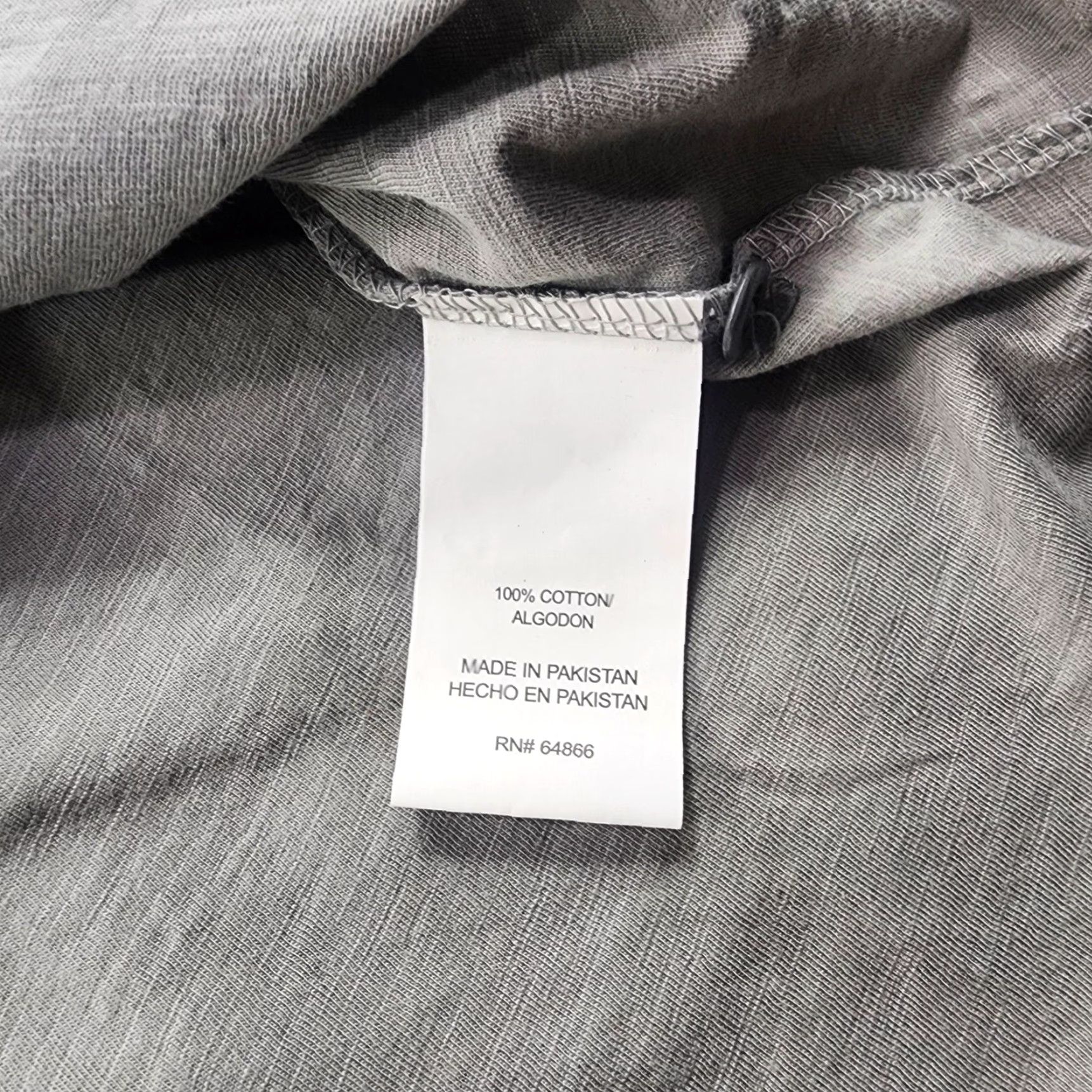 Vintage Modern Culture Polo Shirt Mens L Gray Concrete Wash Pocket Button Casual New Size US L / EU 52-54 / 3 - 6 Thumbnail
