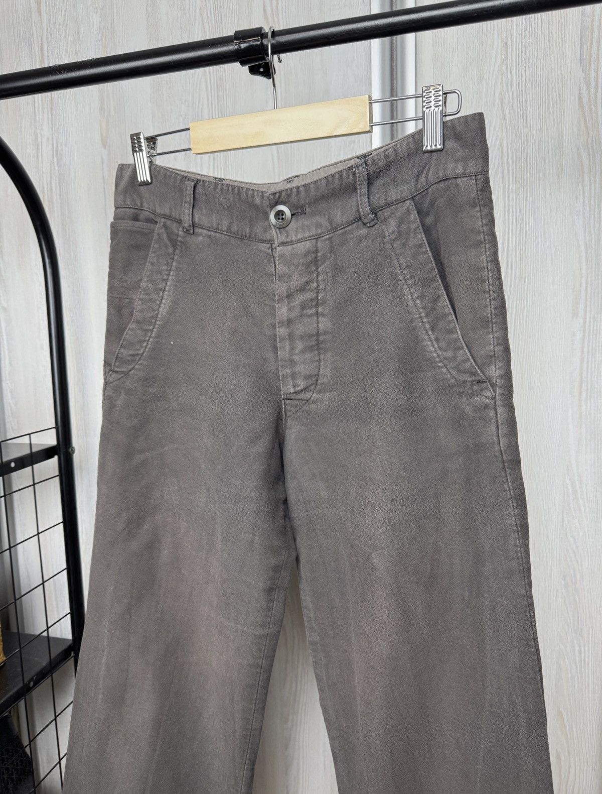 Margaret Howell MARGARET HOWELL vintage faded Cotton Wide Pants made in UK Size 27" / US 4 / IT 40 - 4 Thumbnail
