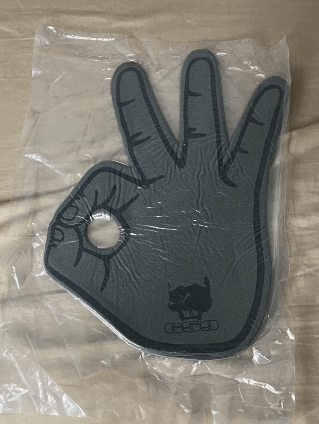 G59 Records G59 Greyday foam finger sixes Size ONE SIZE - 2 Thumbnail