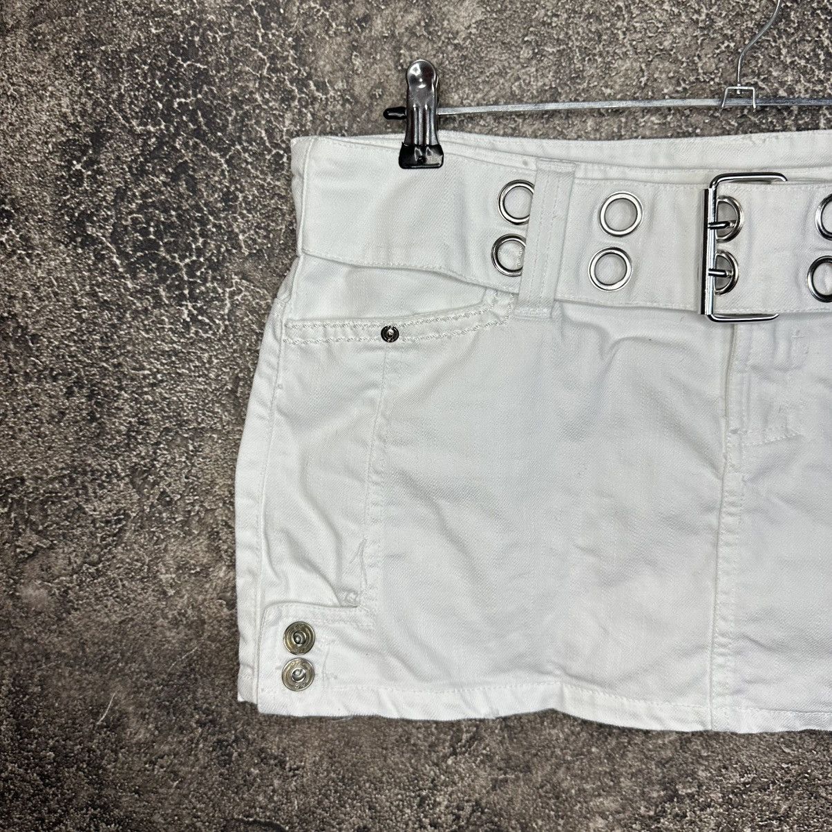 Japanese Brand Vintage Y2K Mini Skirt Size 28" / US 6 / IT 42 - 4 Thumbnail