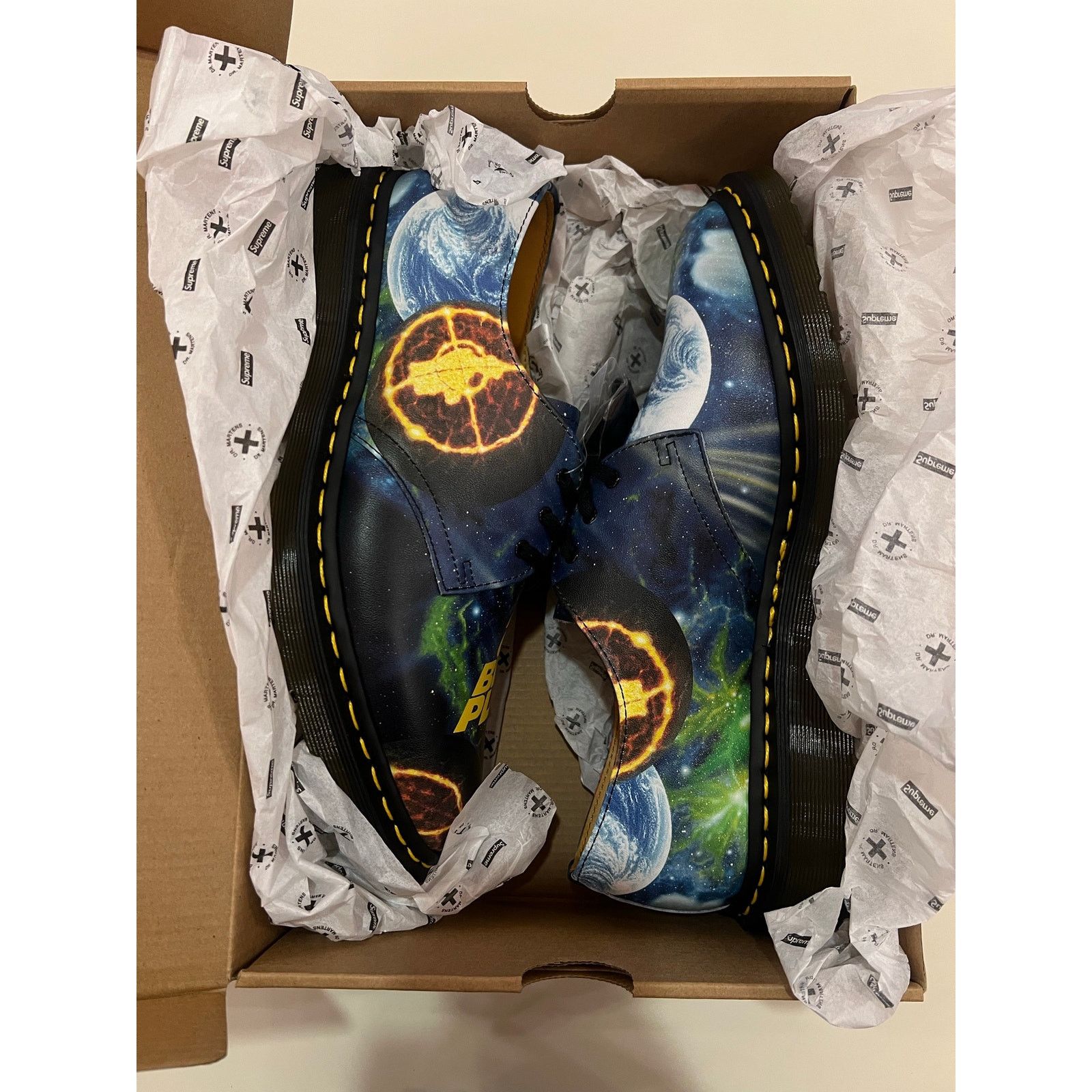 Public Enemy × Supreme × Undercover Dr Martens 3-Eye Supreme Undercover Public Enemy Size 10 DS Size US 10 / EU 43 - 14 Thumbnail