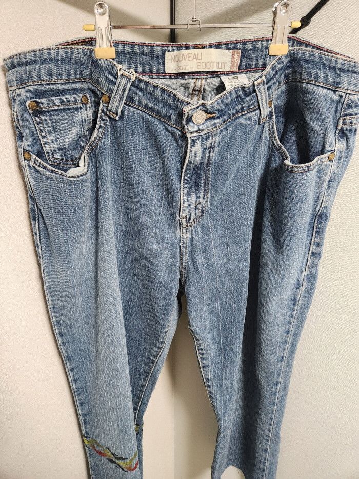 Levi's levi`s 515 nouveau boot cut Upcycled jeans Size US 32 / EU 48 - 2 Thumbnail