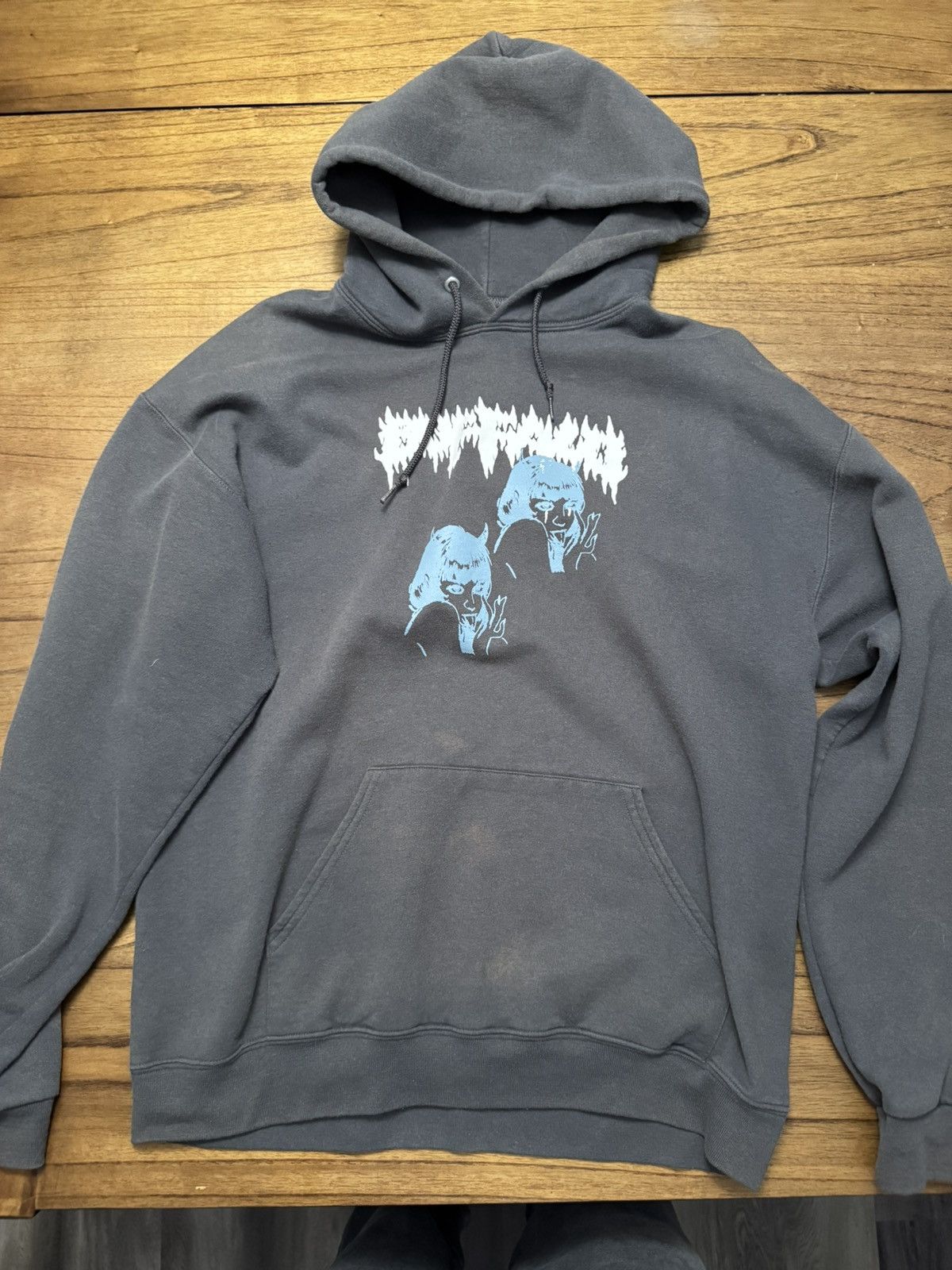 Other Blue hoodie with unique graphic M Size US M / EU 48-50 / 2 - 1 Thumbnail