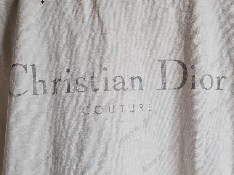 Dior Dior White Distressed Short Sleeve T-shirt. Q4 Size US L / EU 52-54 / 3 - 4 Thumbnail