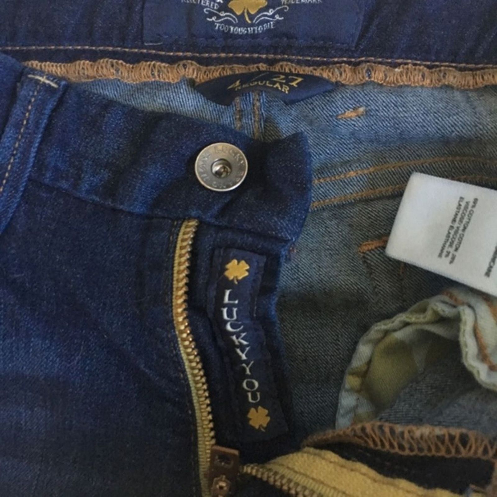 Lucky Brand Lucky Brand Dark Blue 'The Sweet Jean' Boot Jeans | Sz 27 Size 27" / US 4 / IT 40 - 5 Thumbnail