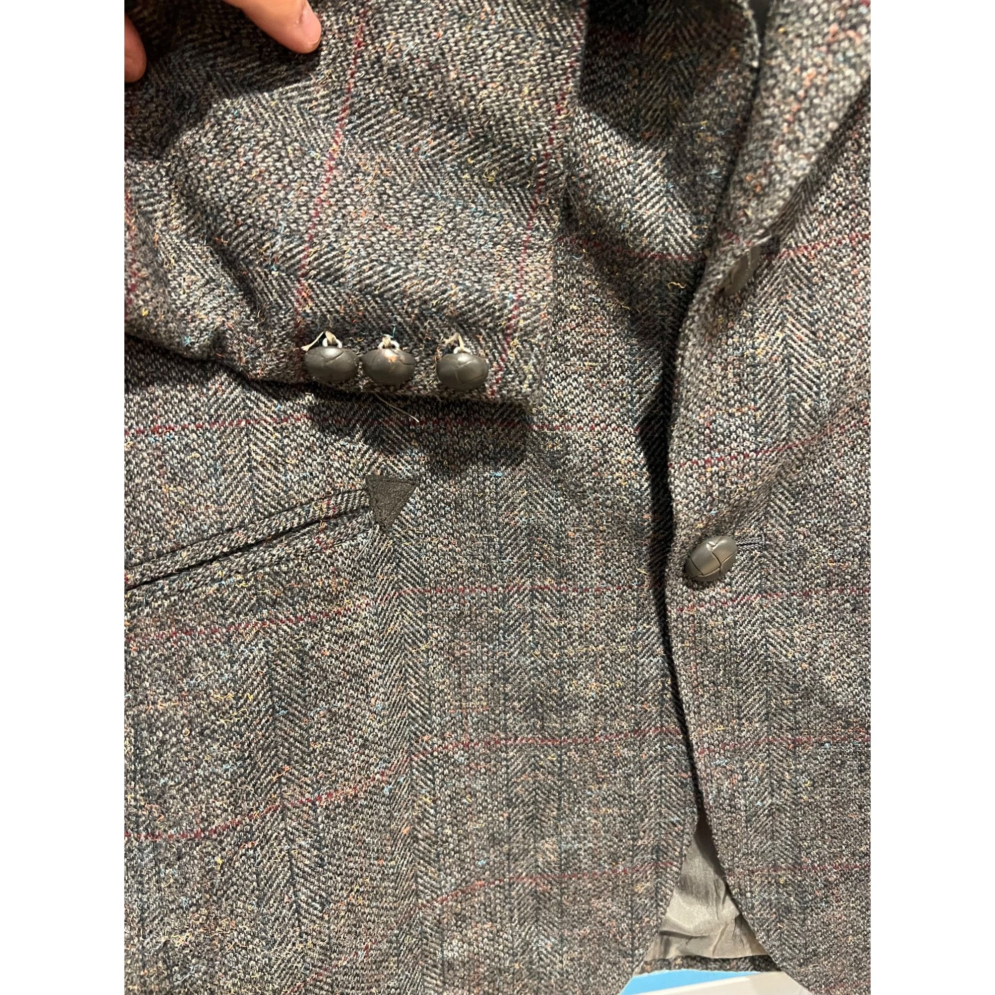 Panhandle Slim Panhandle Slim Gray Western Blazer Sport Coat - Size 40R Size 40R - 2 Thumbnail